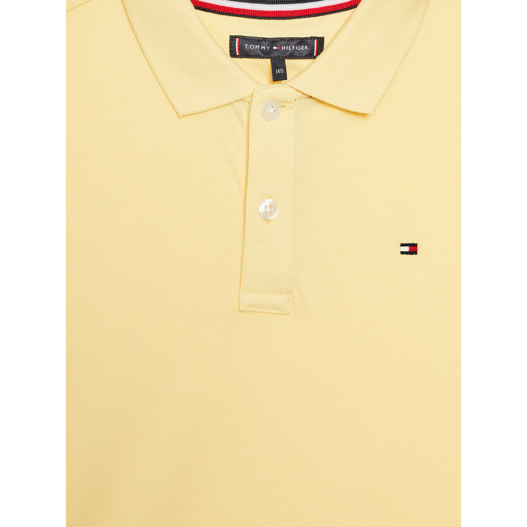 Tommy Hilfiger Polokošile KB0KB07365 D Žlutá Regular Fit - Pepit.cz