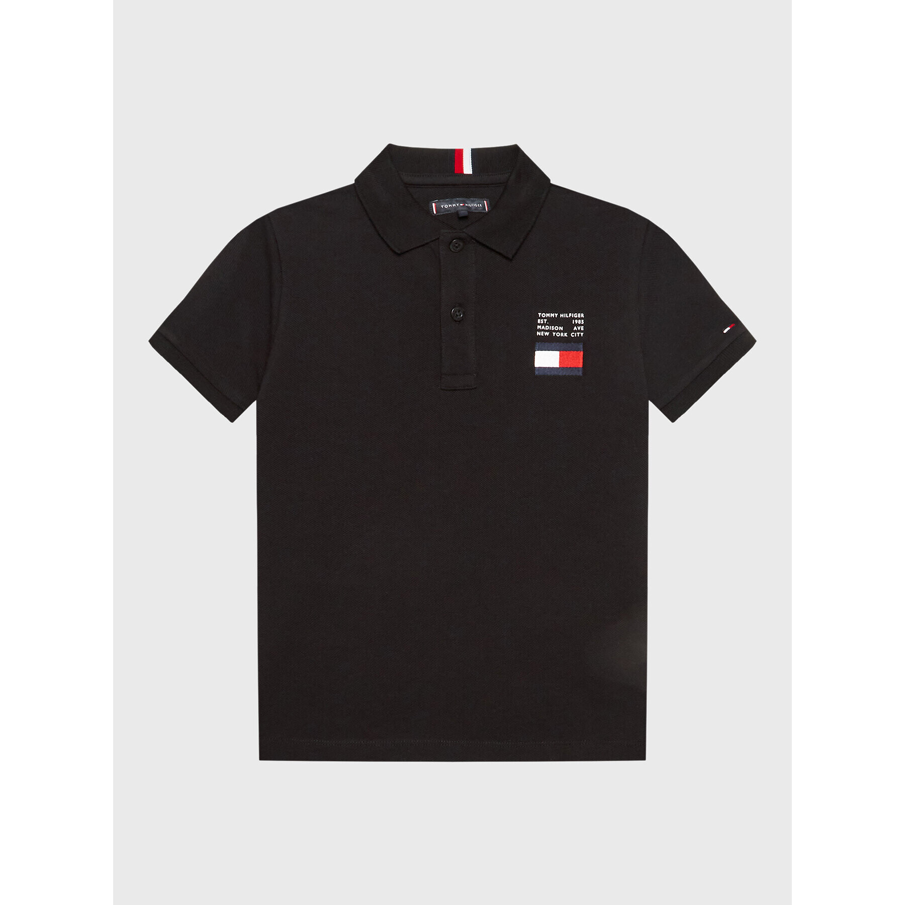 Tommy Hilfiger Polokošile KB0KB07949 D Černá Regular Fit - Pepit.cz