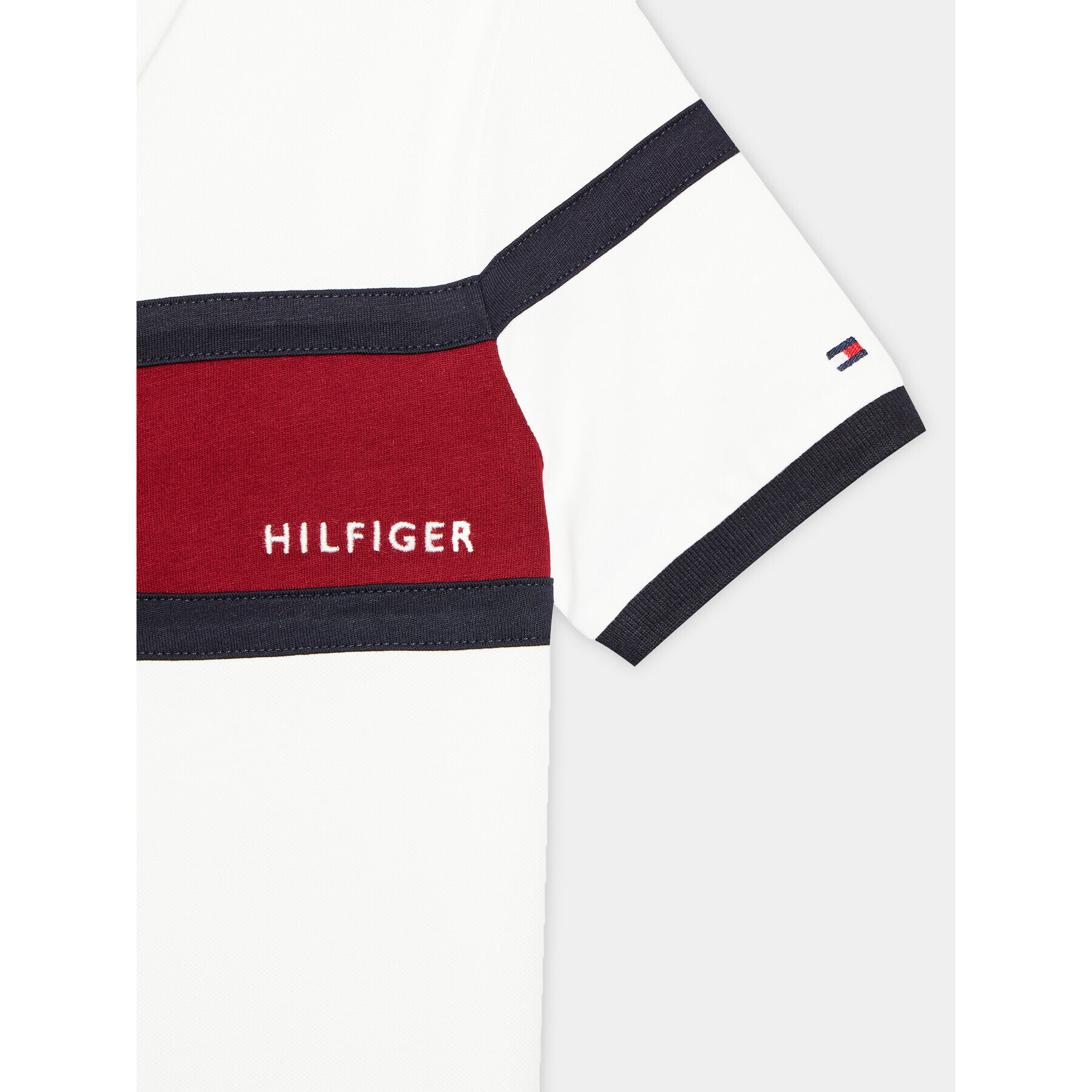 Tommy Hilfiger Polokošile KB0KB08158 Bílá Regular Fit - Pepit.cz