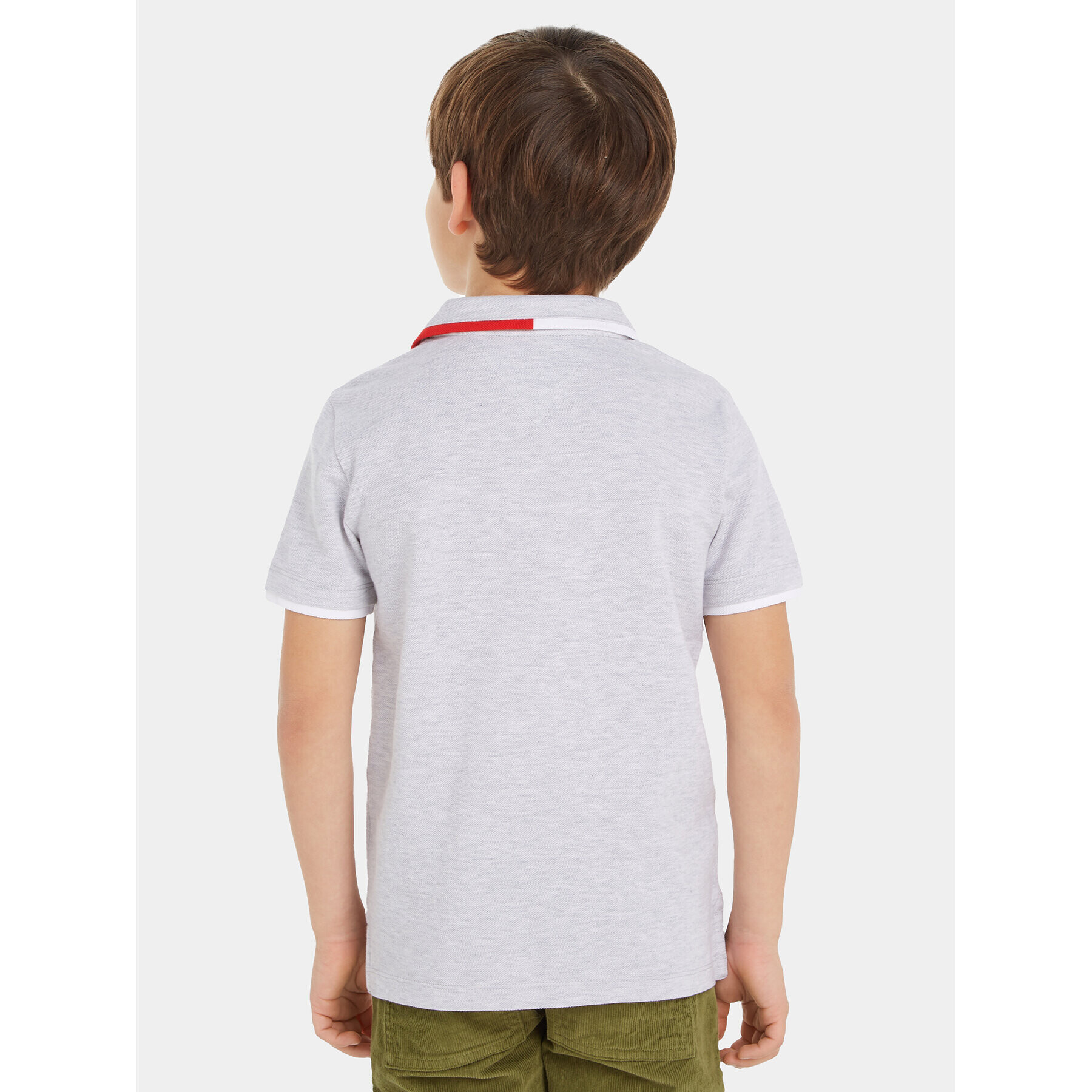 Tommy Hilfiger Polokošile KB0KB08534 Šedá Regular Fit - Pepit.cz