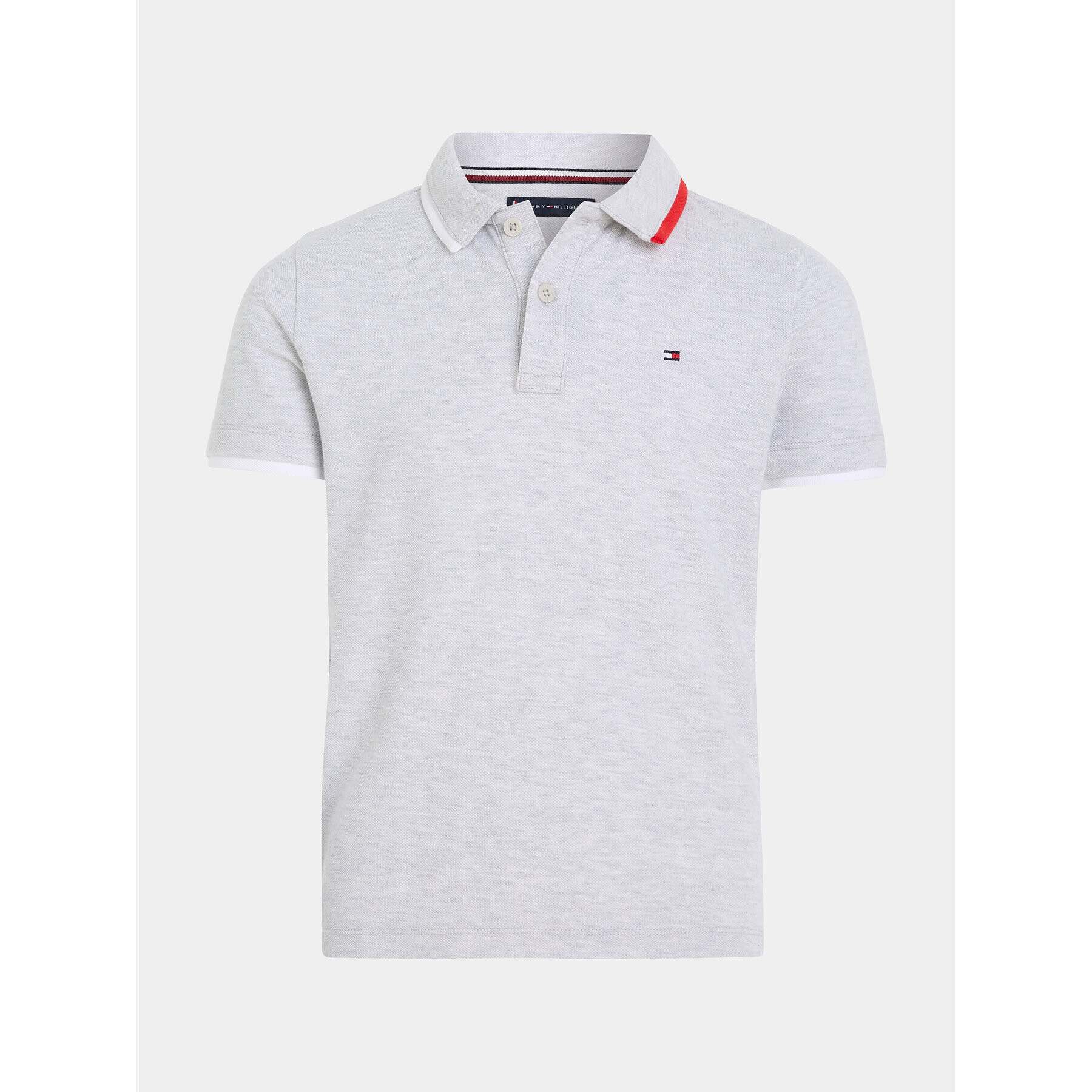 Tommy Hilfiger Polokošile KB0KB08534 Šedá Regular Fit - Pepit.cz