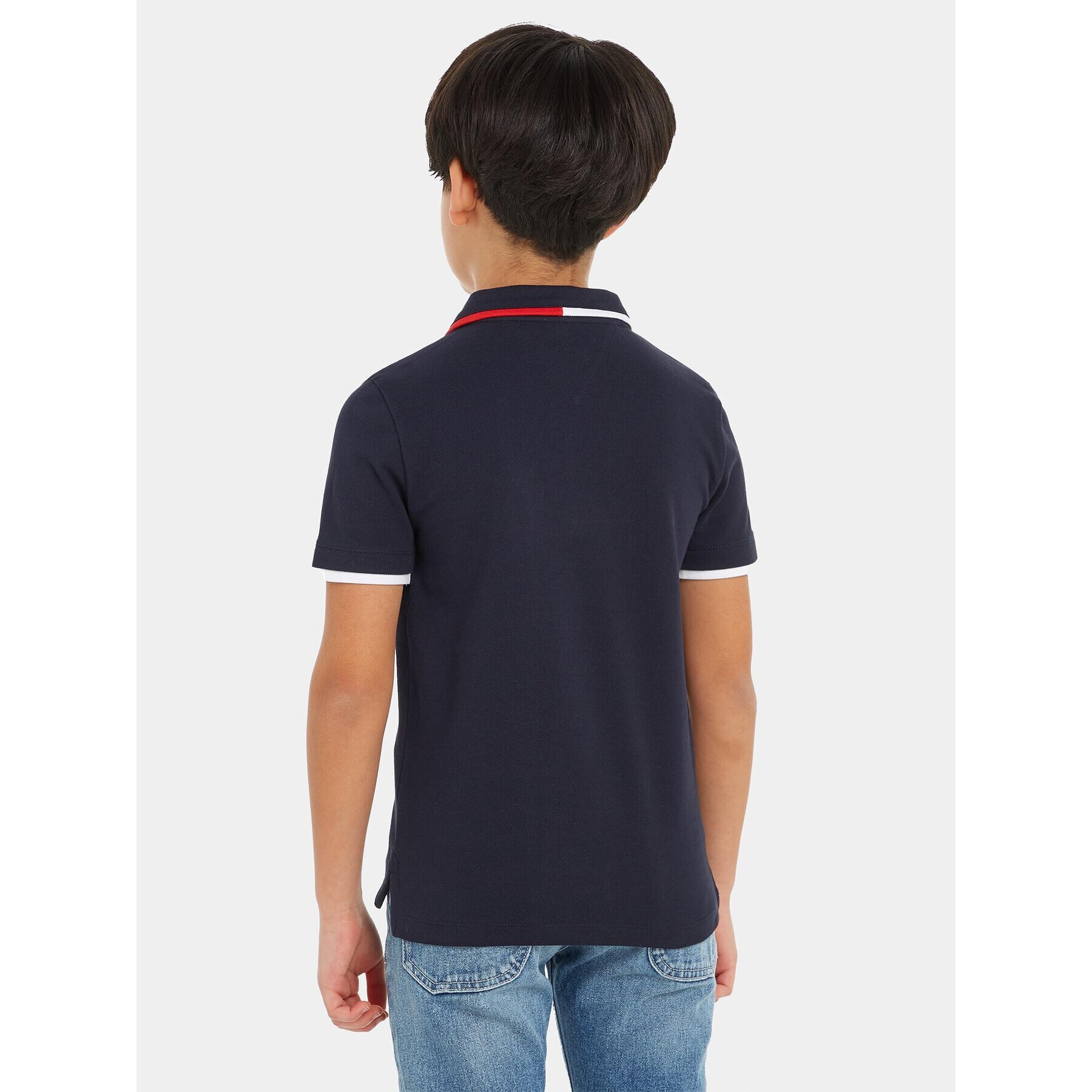 Tommy Hilfiger Polokošile KB0KB08534 Tmavomodrá Regular Fit - Pepit.cz