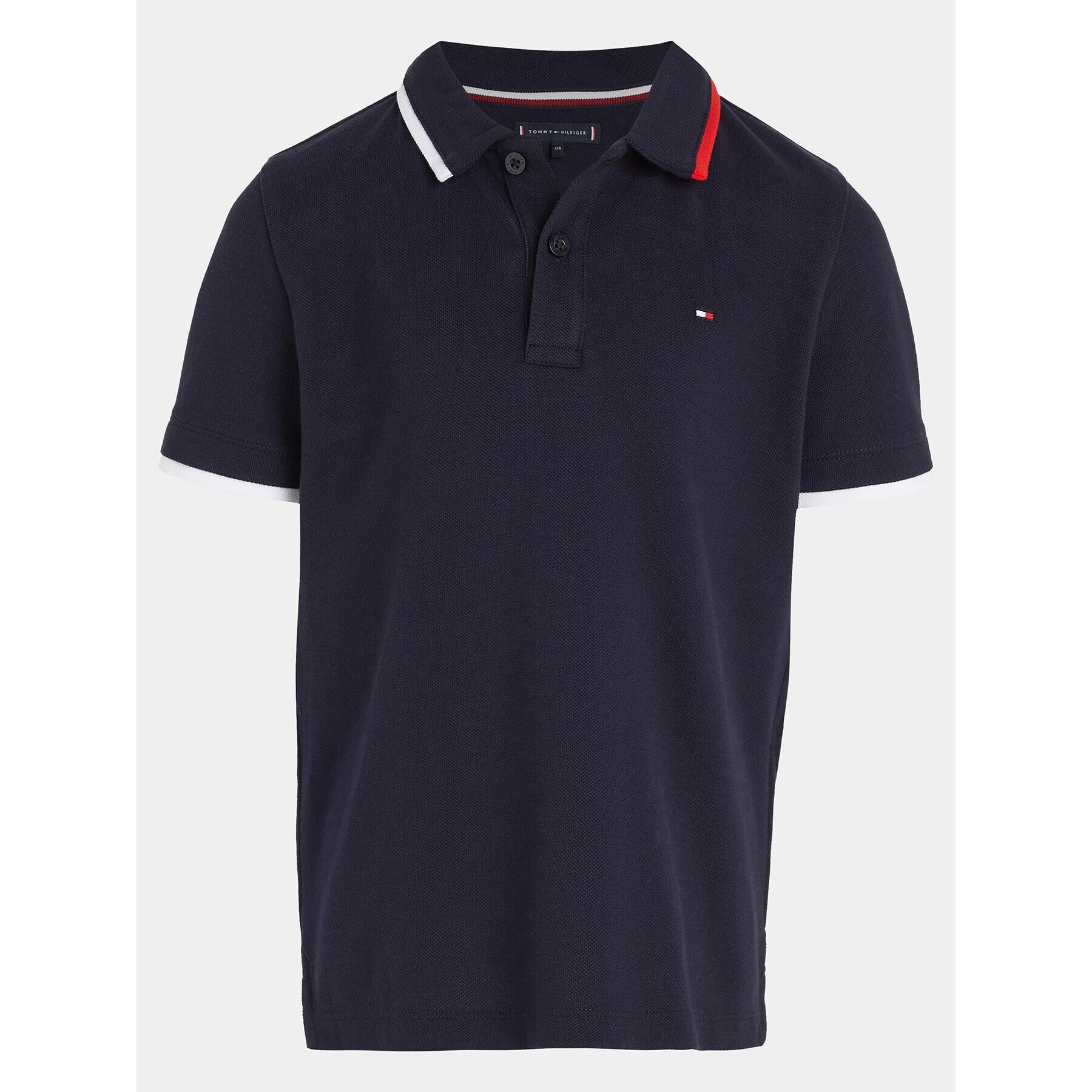 Tommy Hilfiger Polokošile KB0KB08534 Tmavomodrá Regular Fit - Pepit.cz