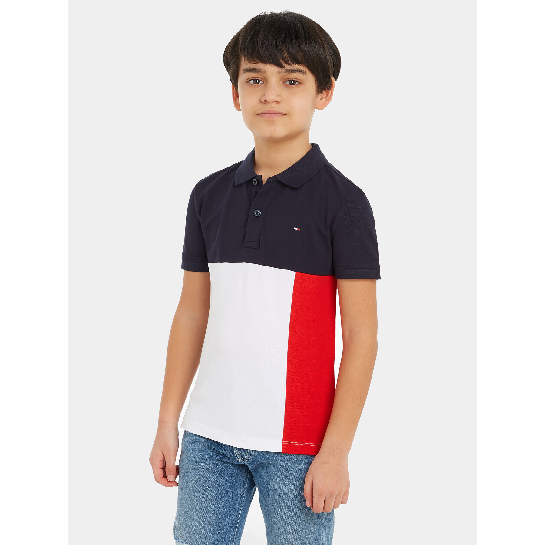 Tommy Hilfiger Polokošile KB0KB08655 Barevná Regular Fit - Pepit.cz