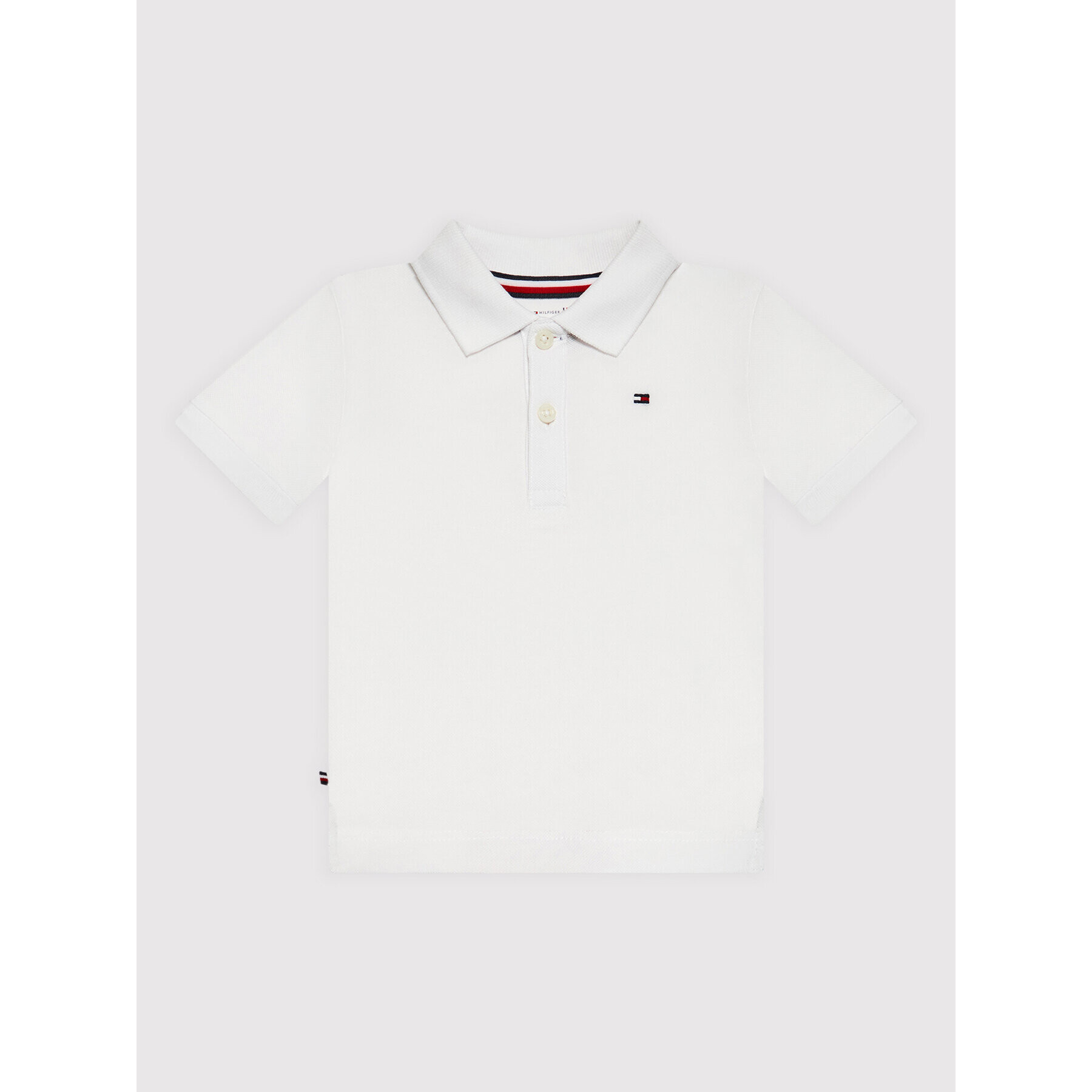 Tommy Hilfiger Polokošile KN0KN01388 Bílá Regular Fit - Pepit.cz