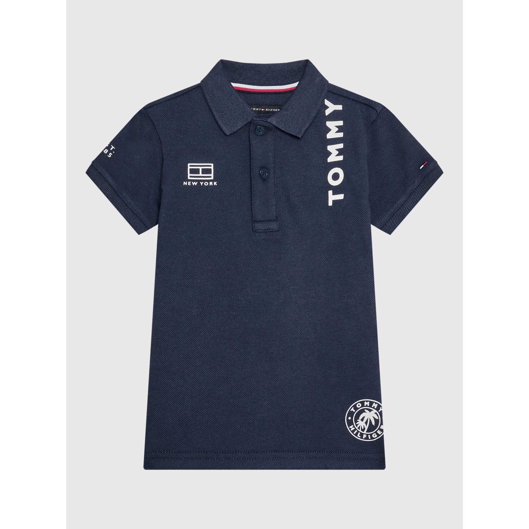 Tommy Hilfiger Polokošile Multi Placement KB0KB07373 D Tmavomodrá Regular Fit - Pepit.cz