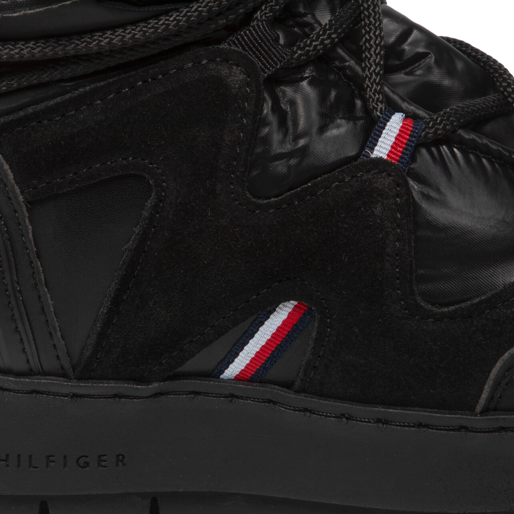 Tommy Hilfiger Polokozačky Snowboot FW0FW06052 Černá - Pepit.cz