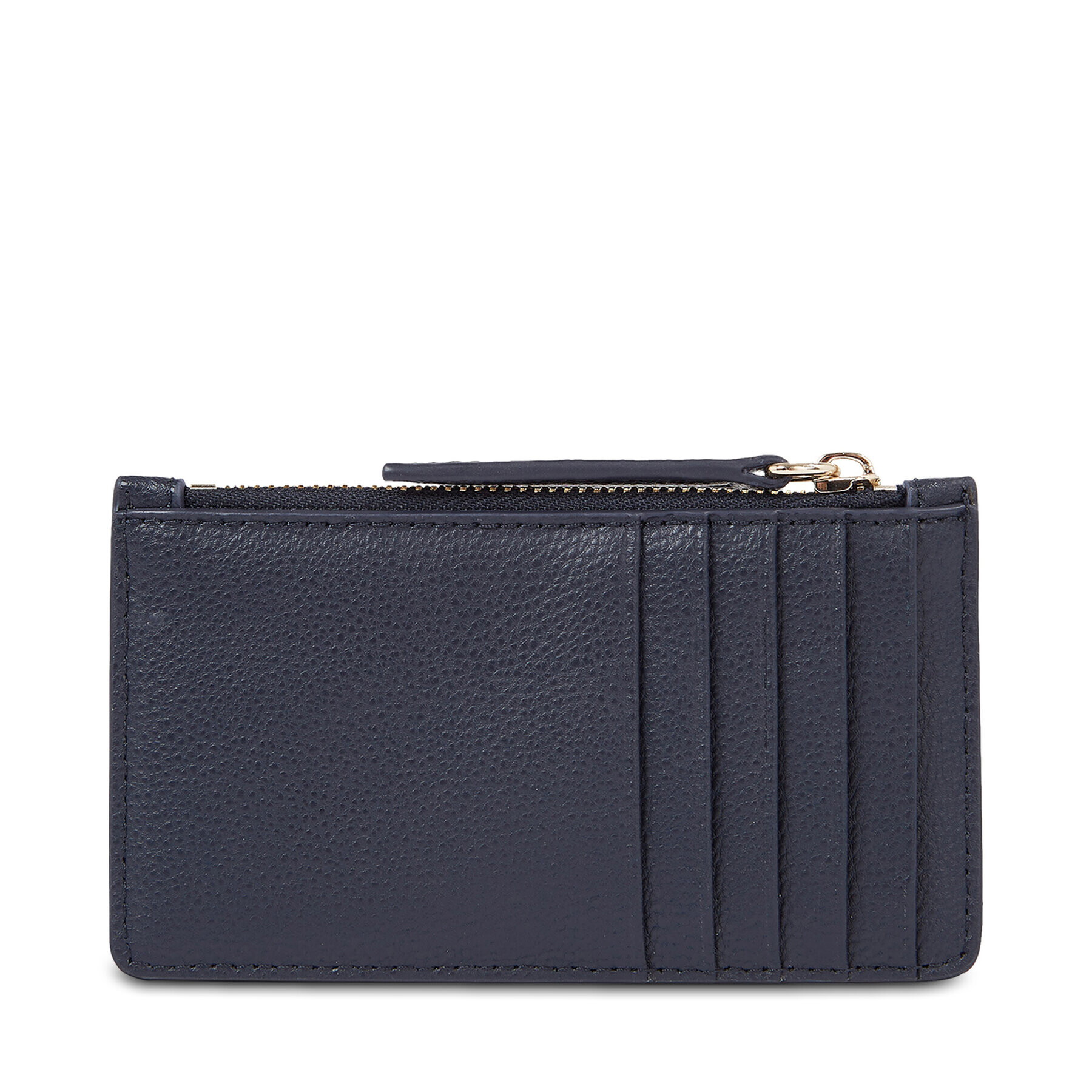 Tommy Hilfiger Pouzdro na kreditní karty Hilfiger Staple Cc Holder Zip AW0AW15267 Tmavomodrá - Pepit.cz