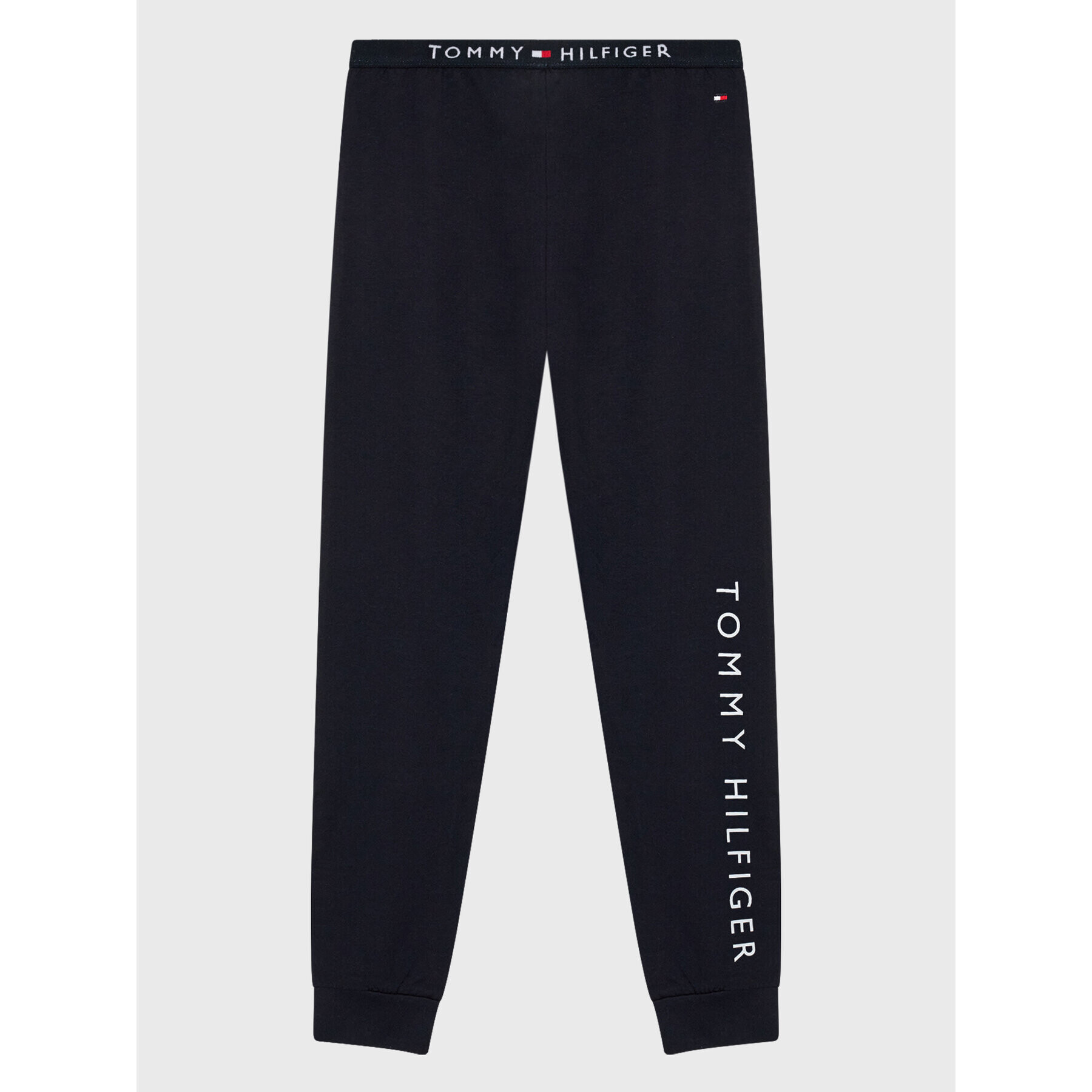 Tommy Hilfiger Pyžamo Basic UB0UB00406 Bílá Regular Fit - Pepit.cz