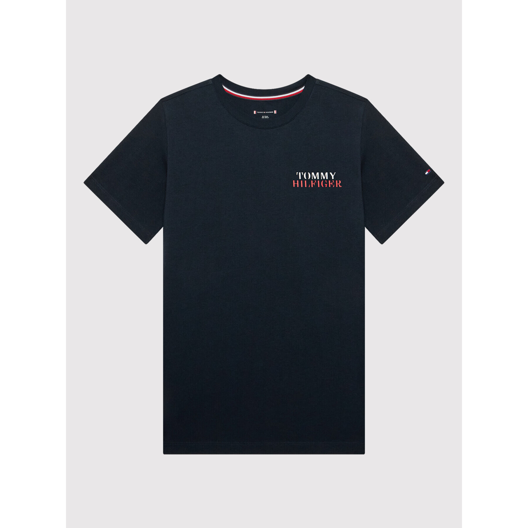 Tommy Hilfiger Pyžamo UB0UB00436 Tmavomodrá Regular Fit - Pepit.cz