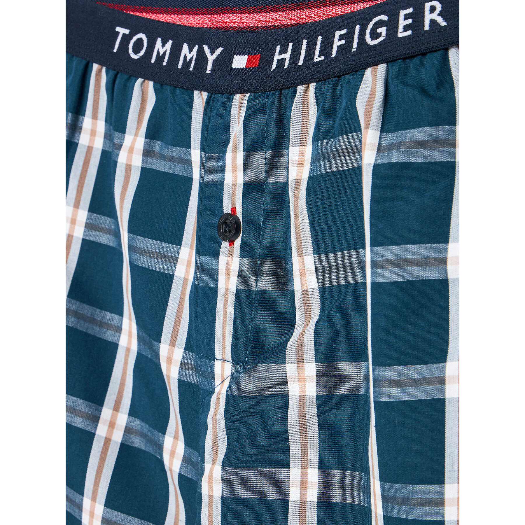 Tommy Hilfiger Pyžamo UB0UB00467 Tmavomodrá Regular Fit - Pepit.cz