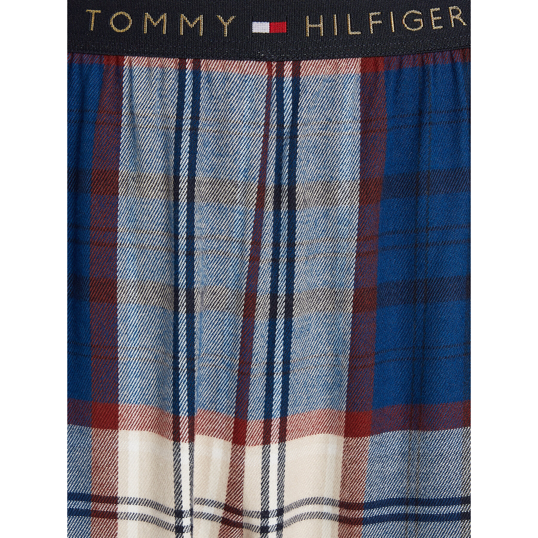 Tommy Hilfiger Pyžamo UW0UW03961 Modrá Relaxed Fit - Pepit.cz