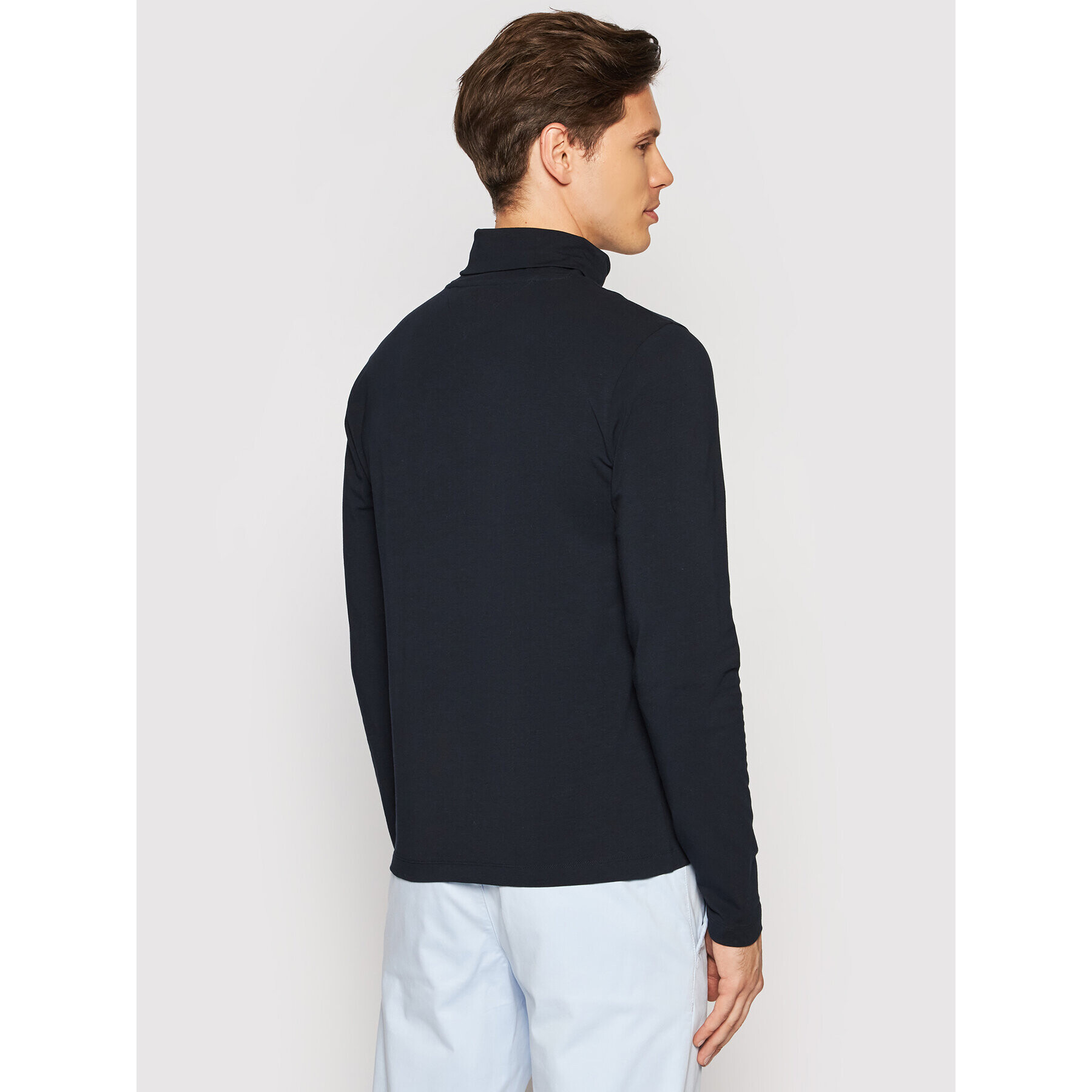 Tommy Hilfiger Rolák Roll Neck MW0MW21009 Tmavomodrá Regular Fit - Pepit.cz