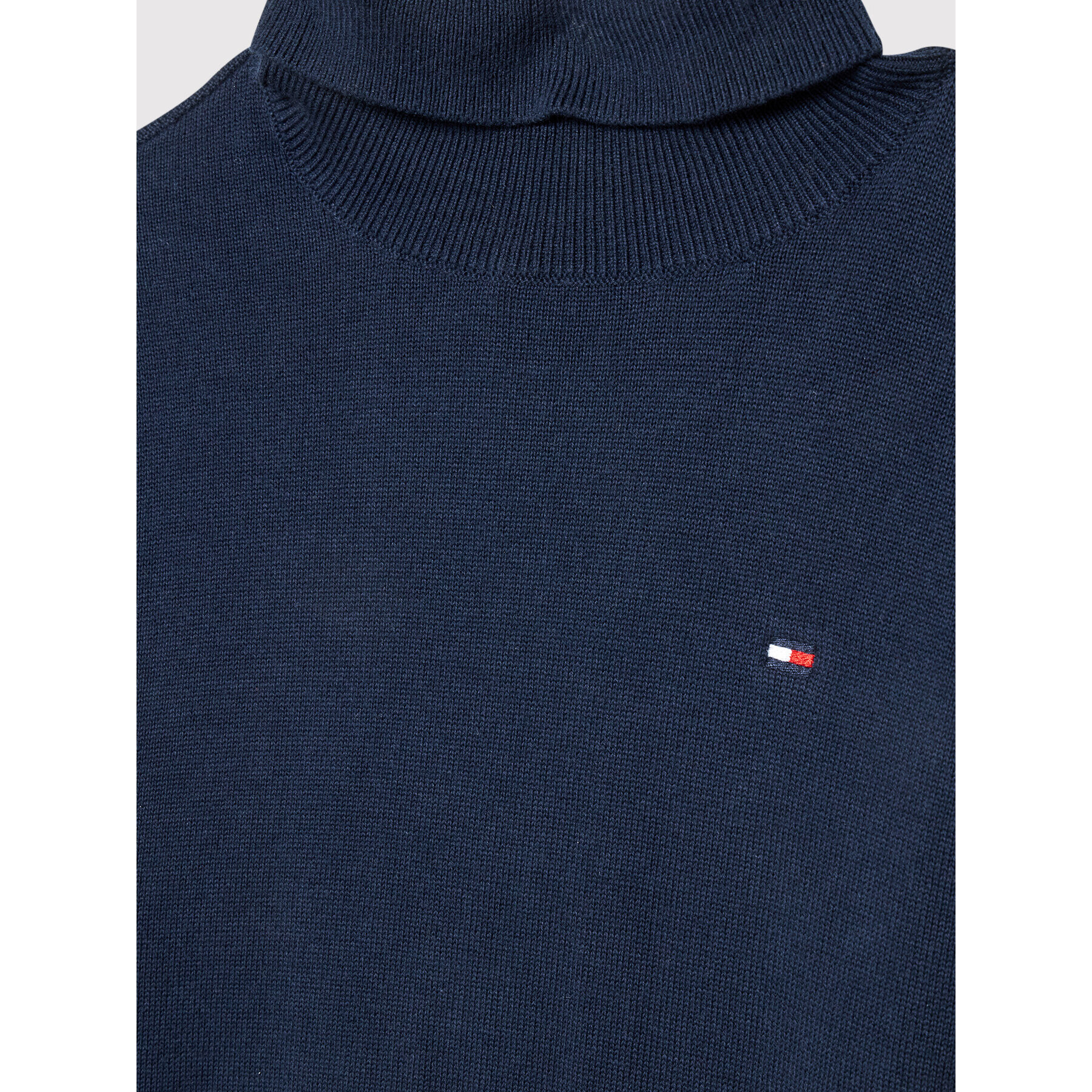 Tommy Hilfiger Rolák Th Warm KB0KB06919 M Tmavomodrá Regular Fit - Pepit.cz