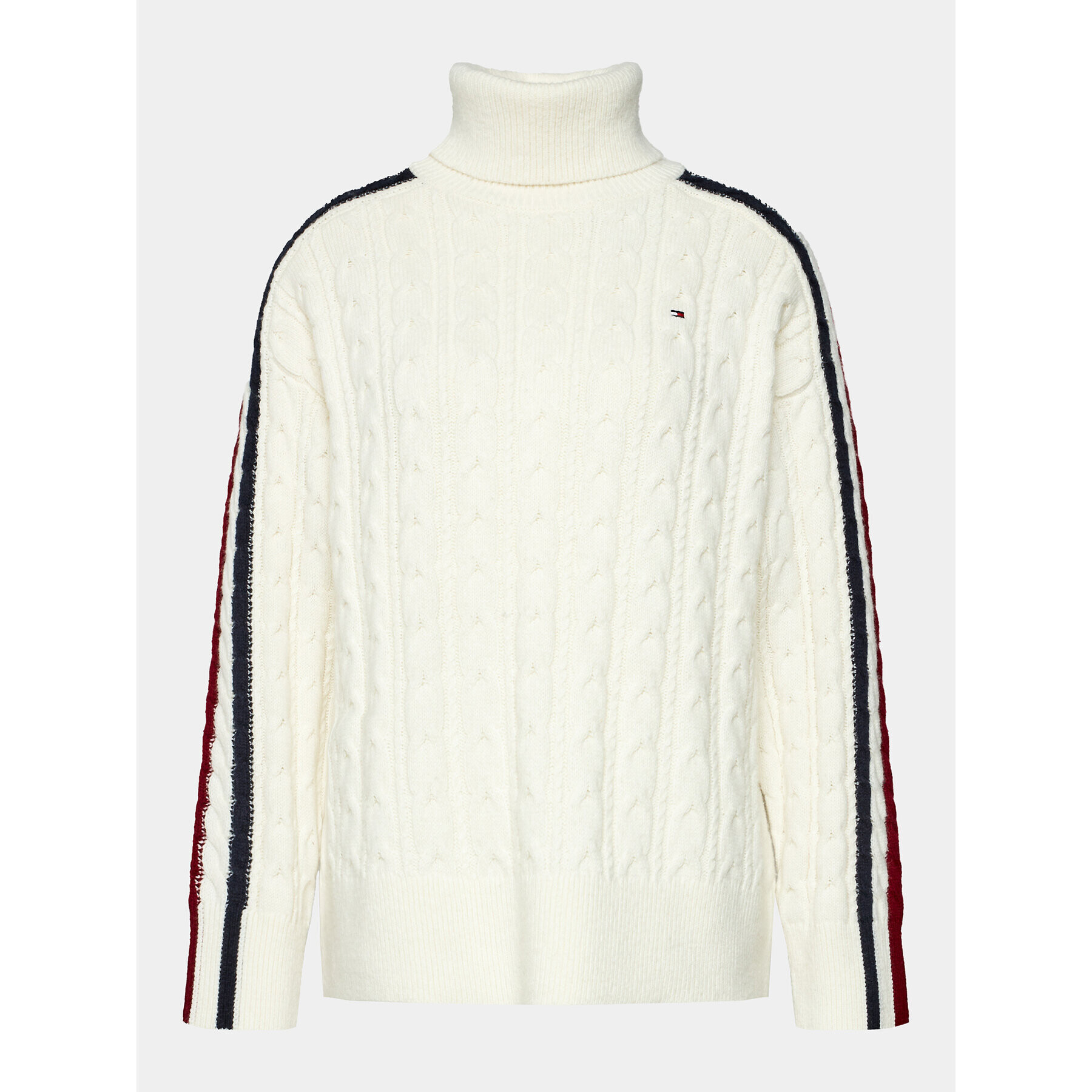 Tommy Hilfiger Rolák WW0WW40831 Écru Regular Fit - Pepit.cz