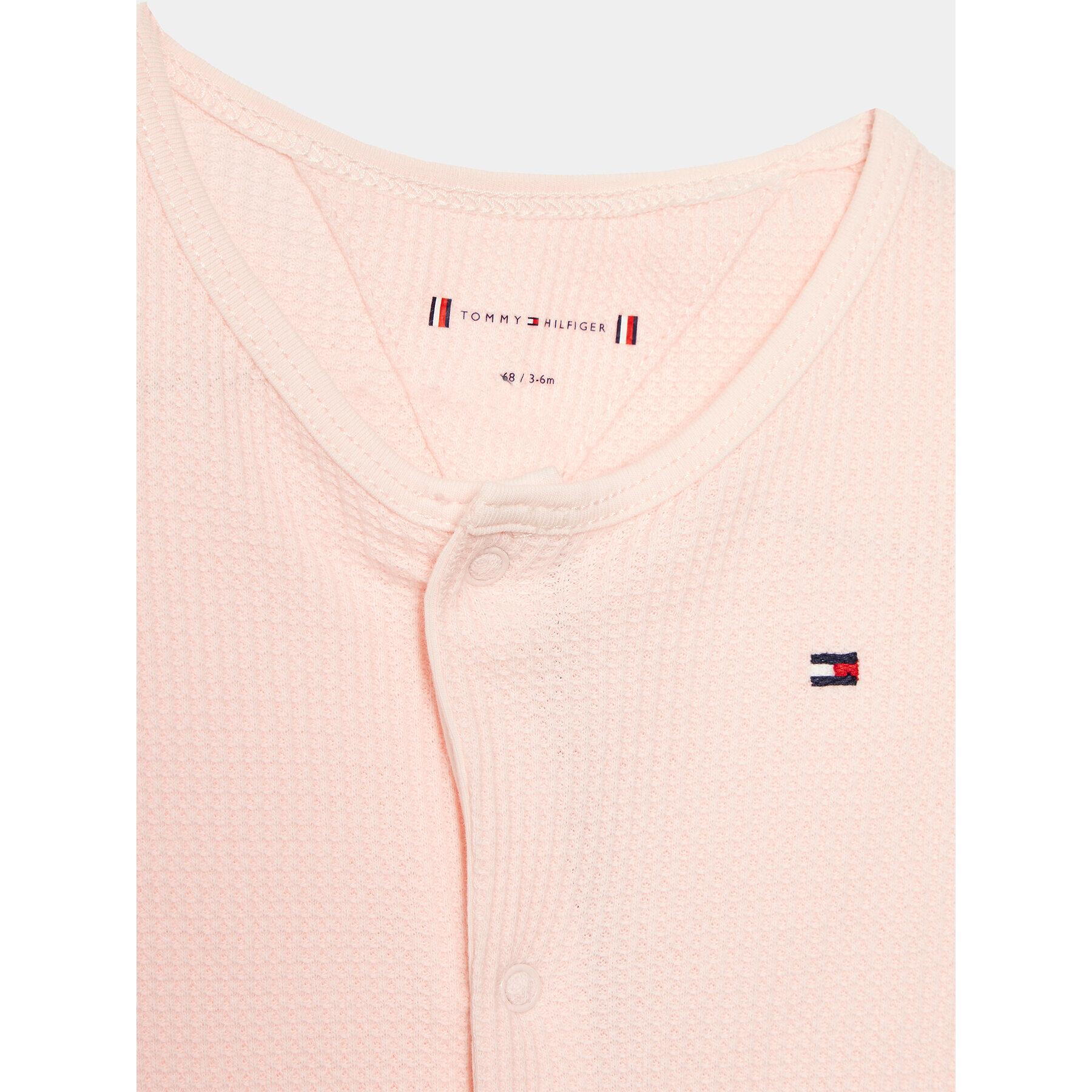 Tommy Hilfiger Romper KN0KN01608 Růžová Regular Fit - Pepit.cz