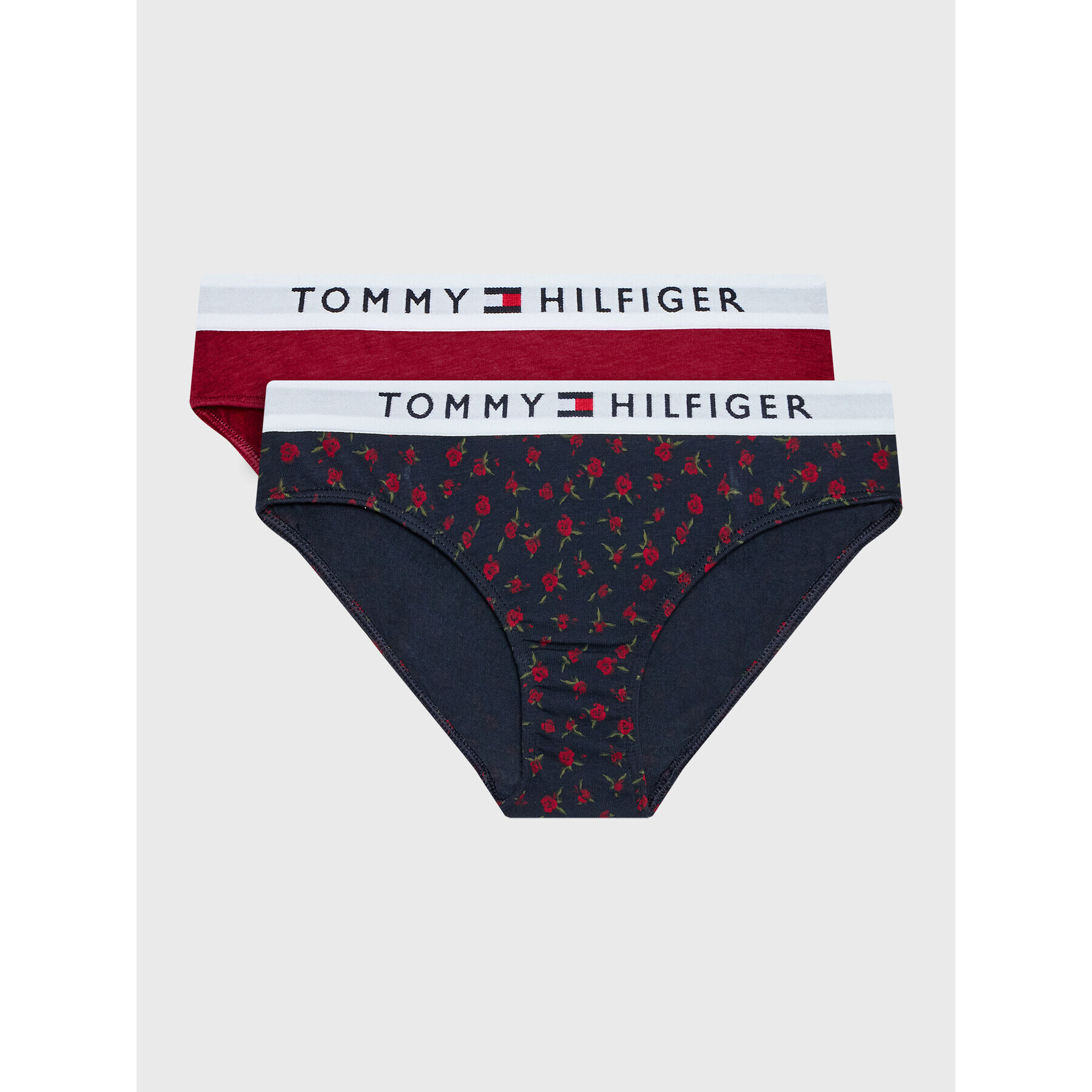 Tommy Hilfiger Sada 2 kusů kalhotek Bikini UG0UG00370 Barevná - Pepit.cz