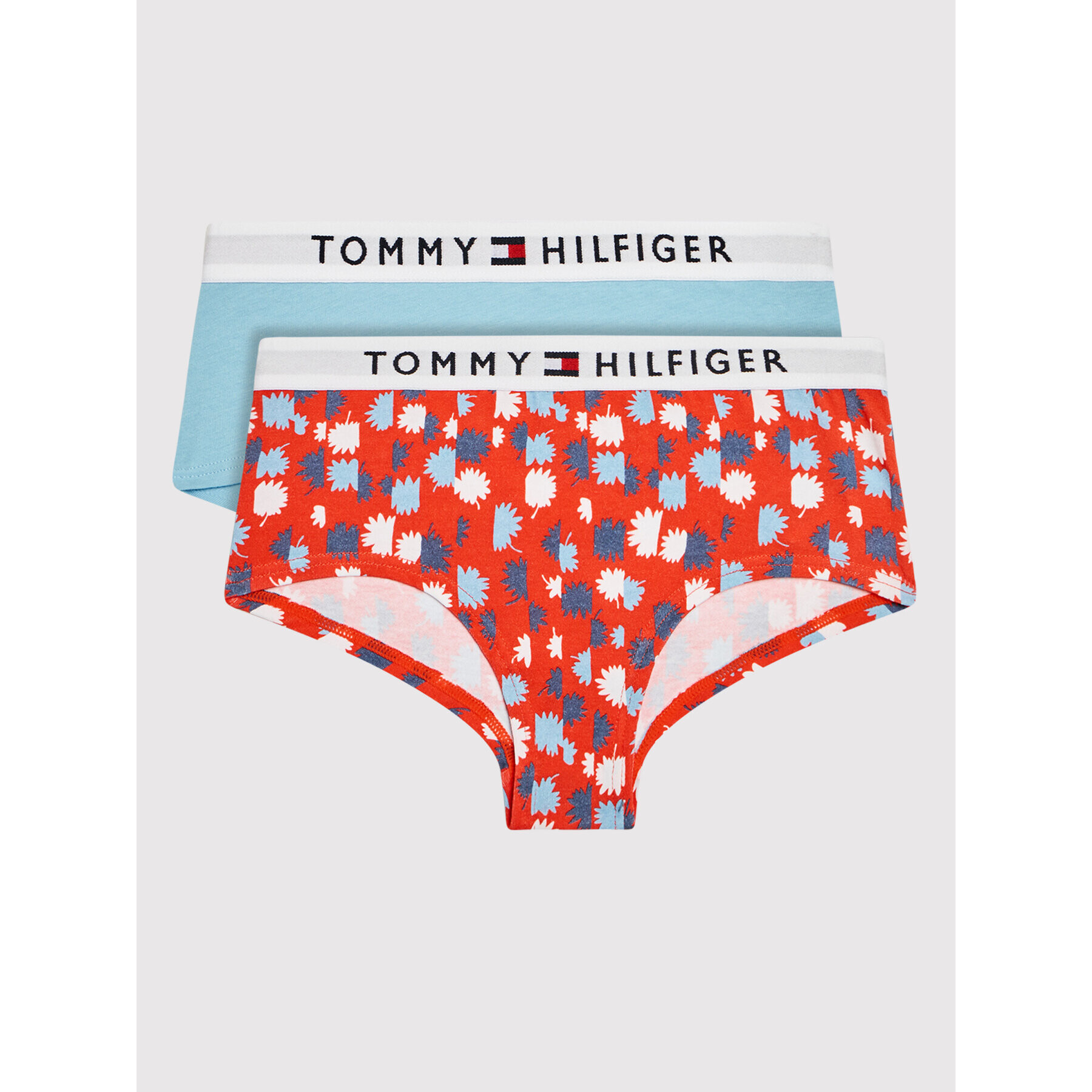 Tommy Hilfiger Sada 2 kusů kalhotek Shorty Print UG0UG00520 Barevná - Pepit.cz