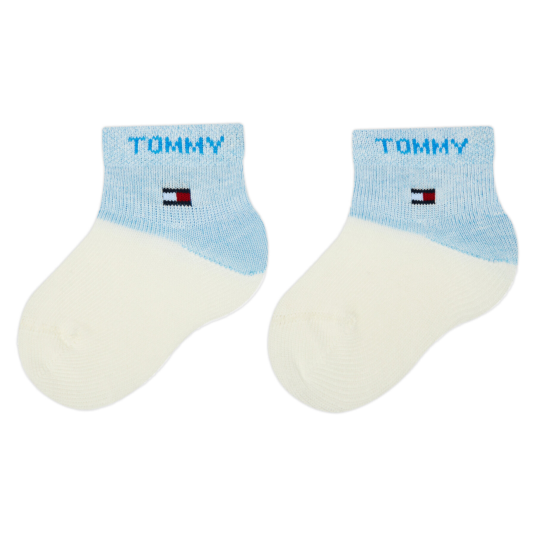 Tommy Hilfiger Sada 2 párů dětských vysokých ponožek 701222672 Barevná - Pepit.cz