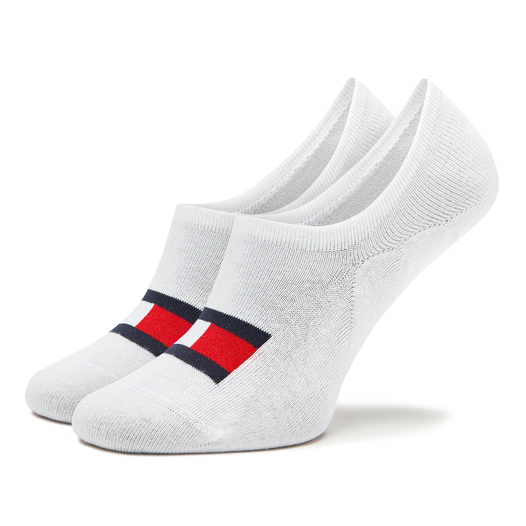 Tommy Hilfiger Sada 2 párů pánských ponožek 701223928 Bílá - Pepit.cz