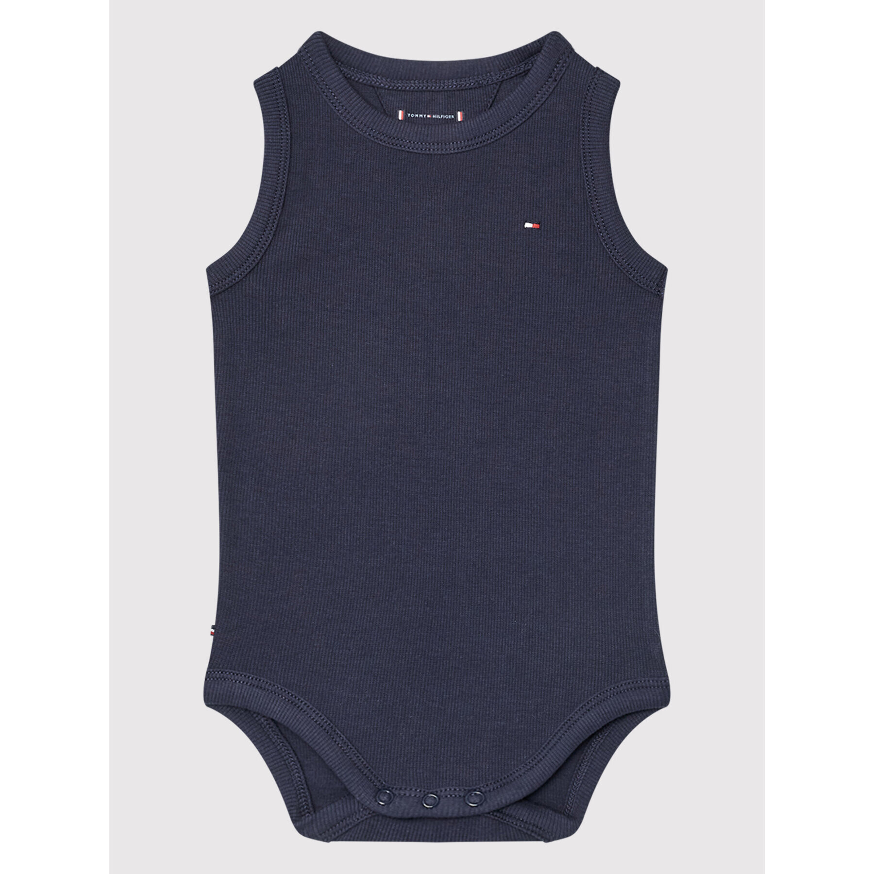 Tommy Hilfiger Sada 3 kusů dětského body KN0KN01444 Barevná Regular Fit - Pepit.cz