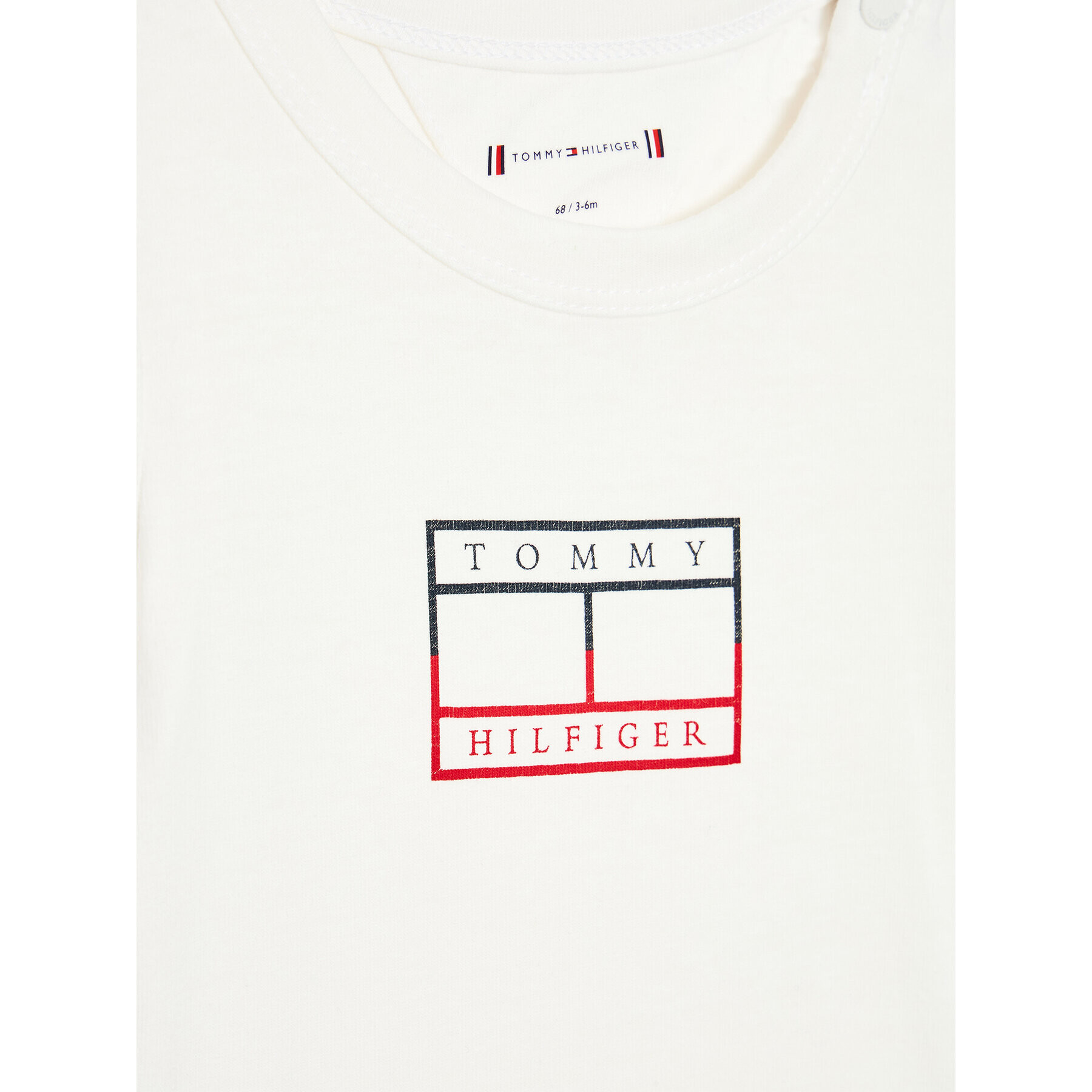 Tommy Hilfiger Sada 3 kusů dětského body KN0KN01479 Barevná Regular Fit - Pepit.cz