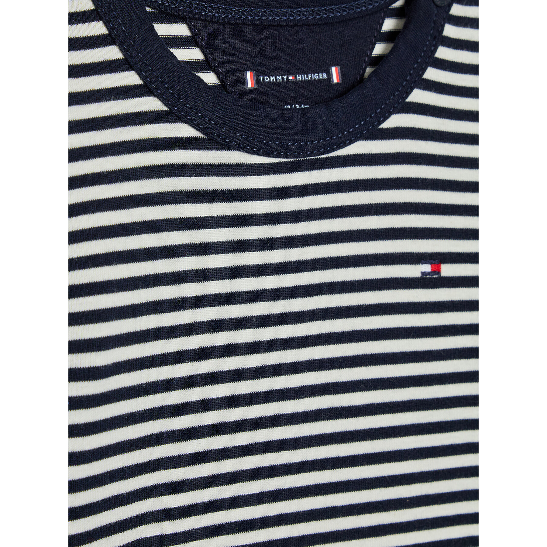 Tommy Hilfiger Sada 3 kusů dětského body KN0KN01479 Barevná Regular Fit - Pepit.cz