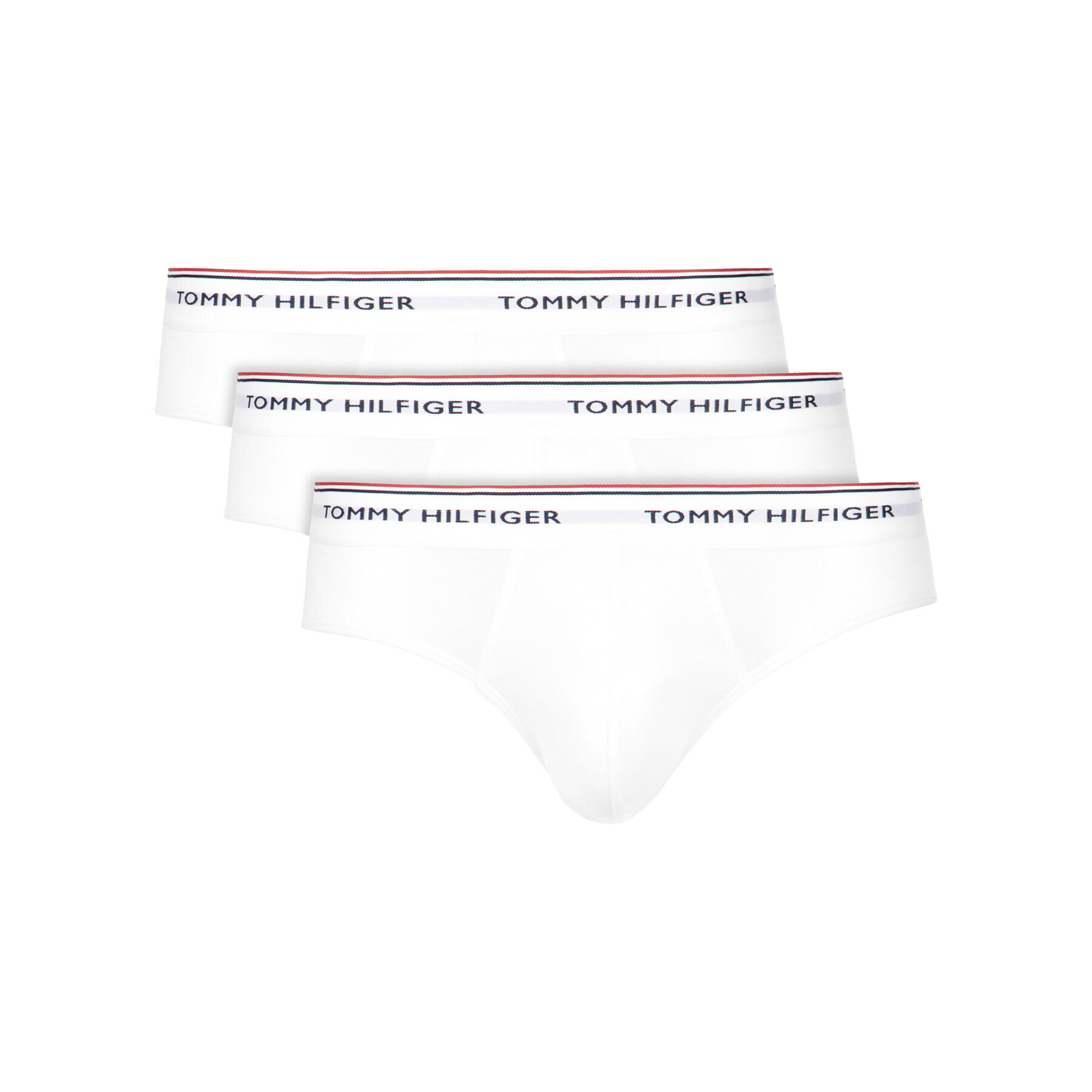 Tommy Hilfiger Sada 3 kusů slipů 3p Brief 1U87903766 Bílá - Pepit.cz