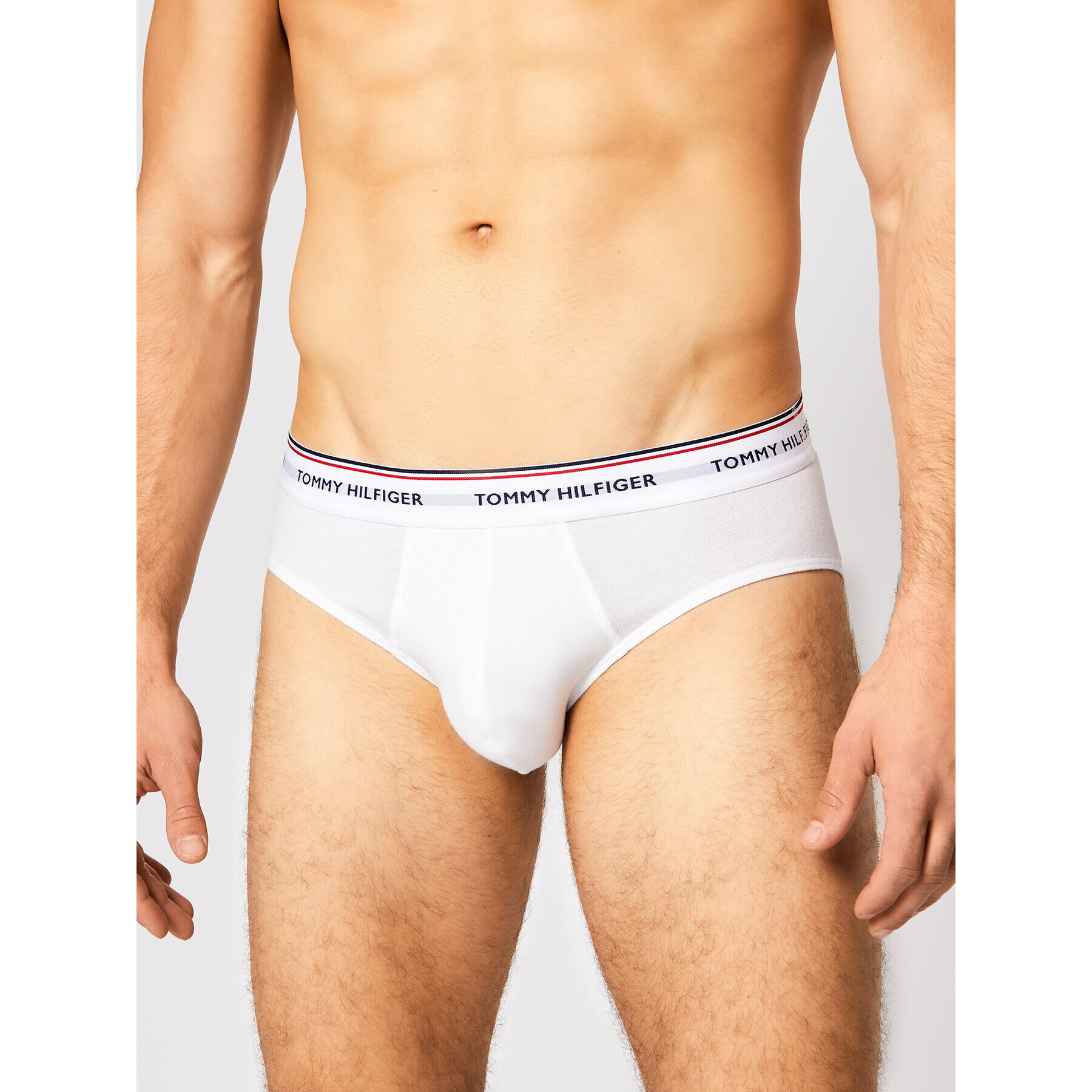 Tommy Hilfiger Sada 3 kusů slipů 3p Brief 1U87903766 Bílá - Pepit.cz