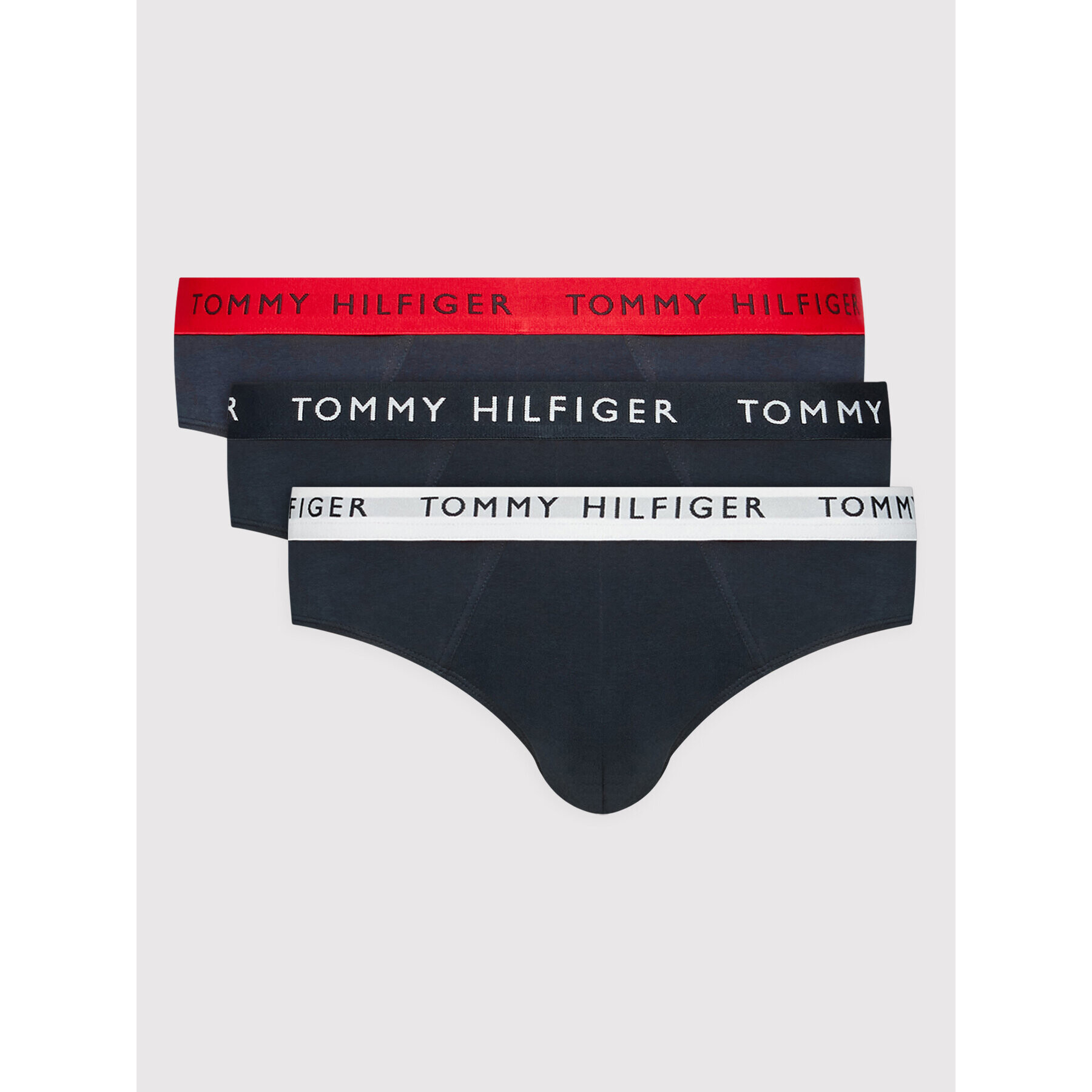 Tommy Hilfiger Sada 3 kusů slipů UM0UM02389 Tmavomodrá - Pepit.cz