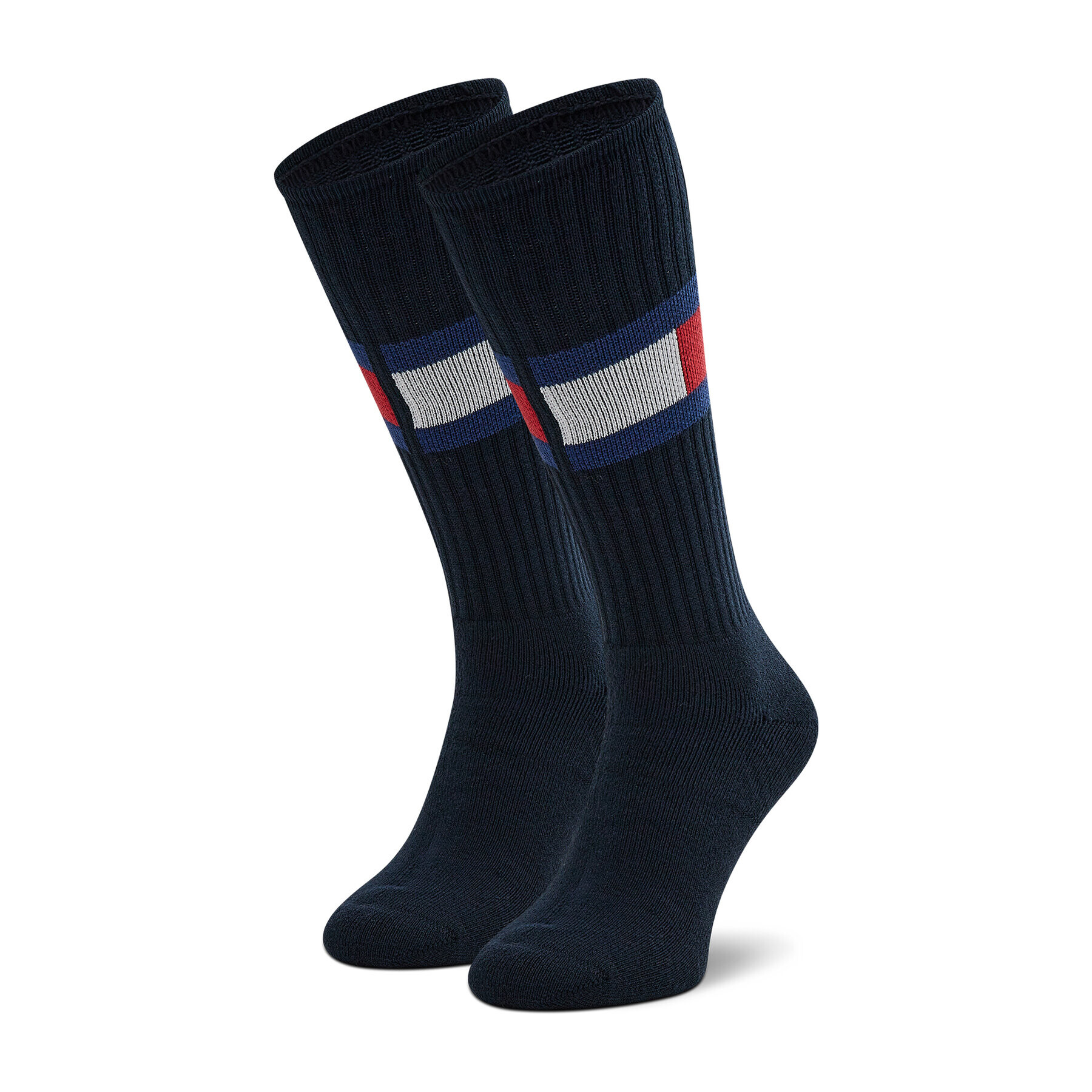 Tommy Hilfiger Sada 3 párů vysokých ponožek unisex 100002978 Barevná - Pepit.cz