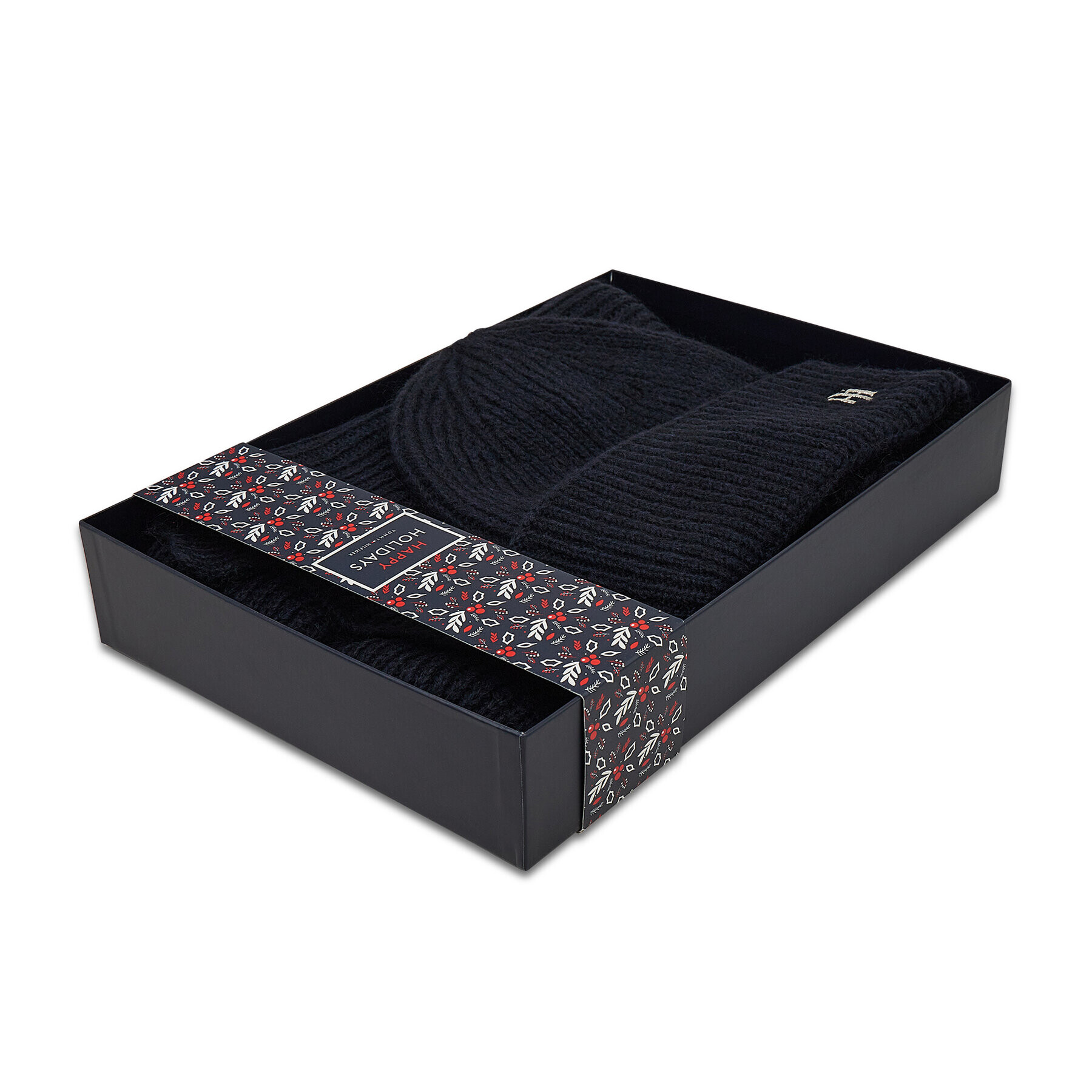 Tommy Hilfiger Sada čepice a šál Gp Th Effortless Scarf & Beanie AW0AW10855 Tmavomodrá - Pepit.cz