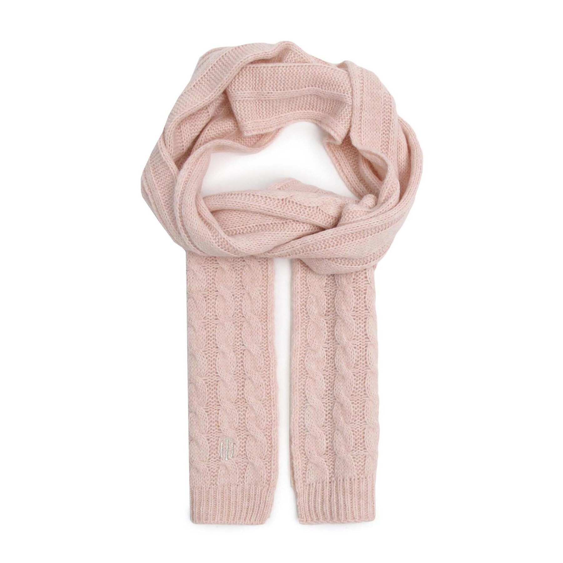 Tommy Hilfiger Sada čepice a šál Timless Scarf Beanie Gp AW0AW13910 Růžová - Pepit.cz