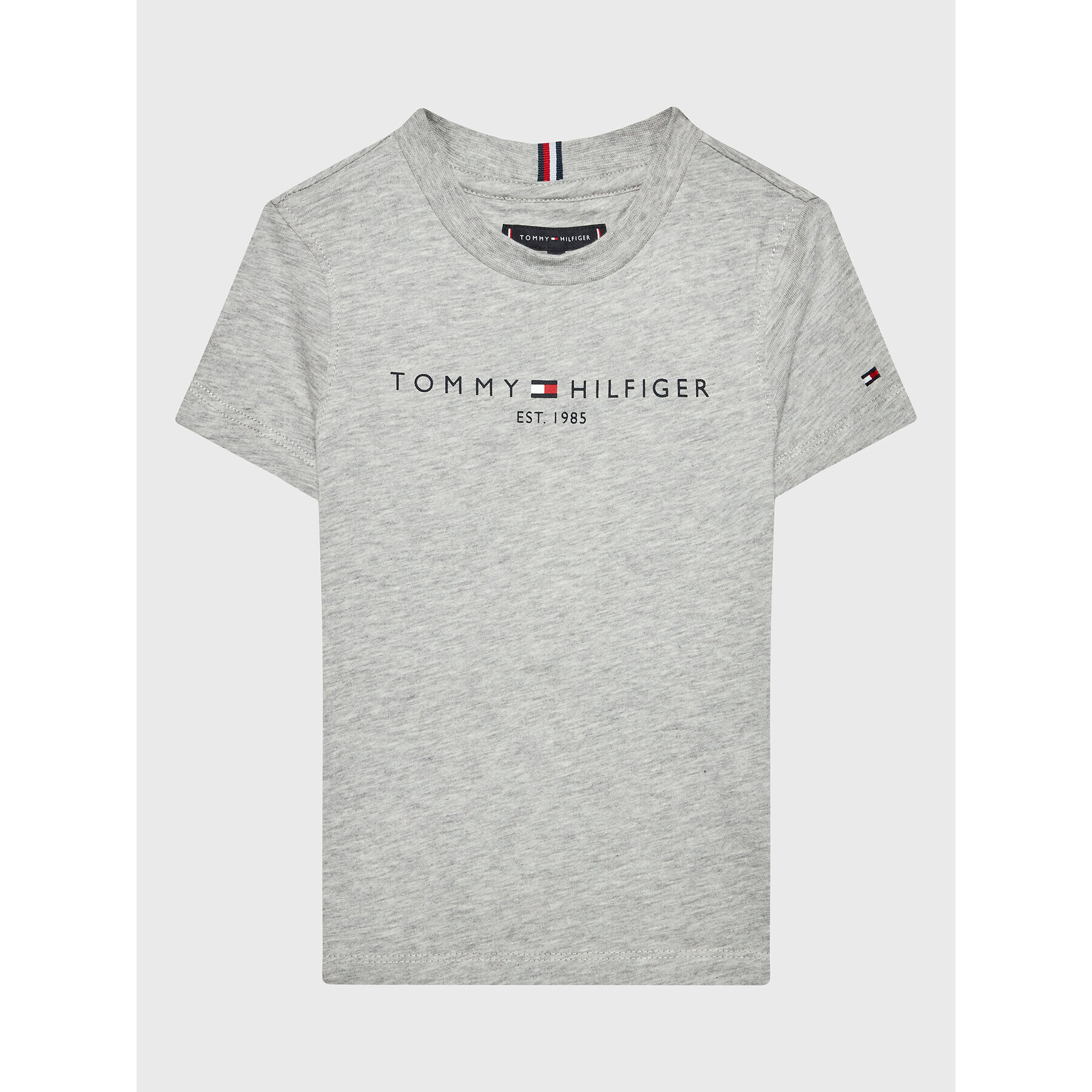 Tommy Hilfiger Sada T-shirt a šortky Essential Summer KB0KB07436 D Šedá Regular Fit - Pepit.cz