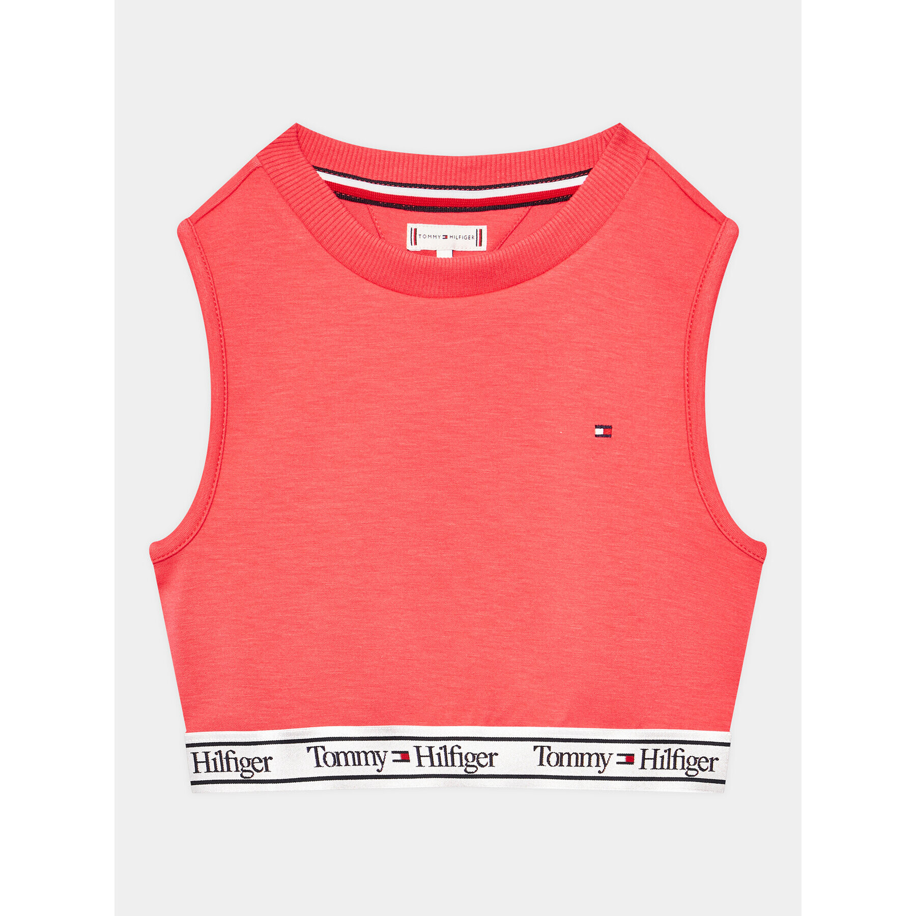 Tommy Hilfiger Sada top a kraťasy KG0KG07201 D Růžová Regular Fit - Pepit.cz