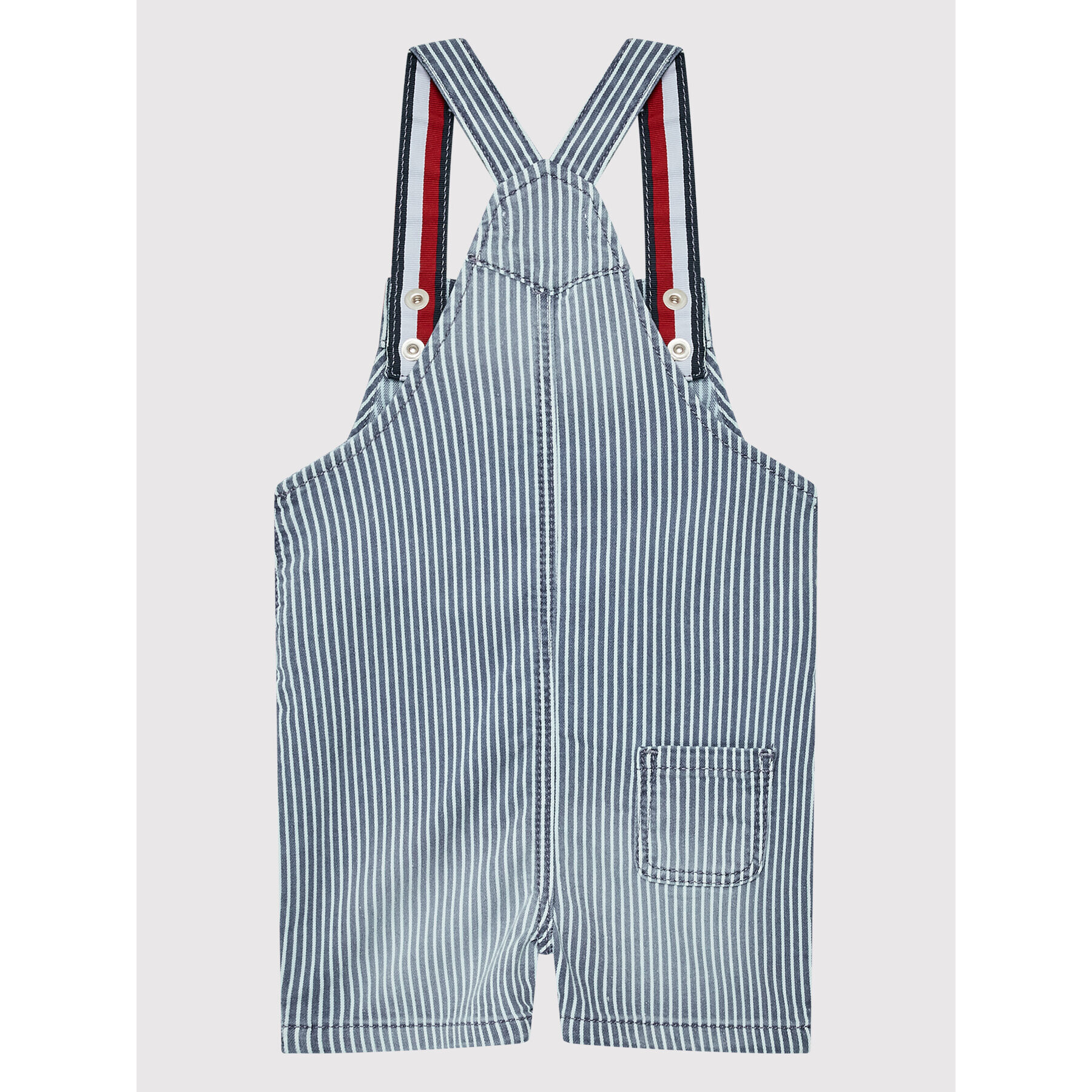 Tommy Hilfiger Sada tričko a lacláče Dungaree KN0KN01421 Tmavomodrá Regular Fit - Pepit.cz