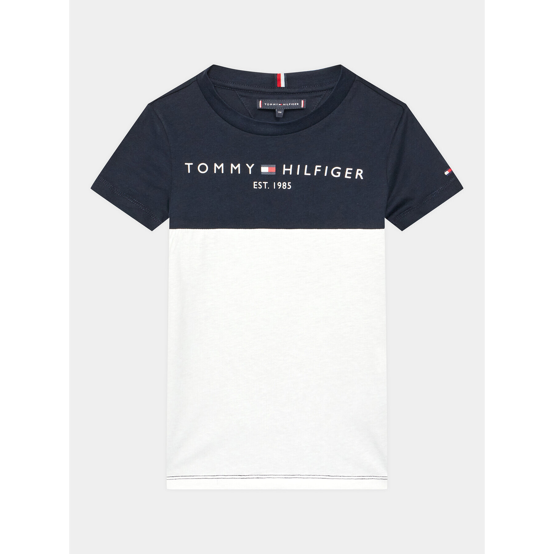 Tommy Hilfiger Sada tričko a sportovní šortky Essential KB0KB08359 D Tmavomodrá Regular Fit - Pepit.cz