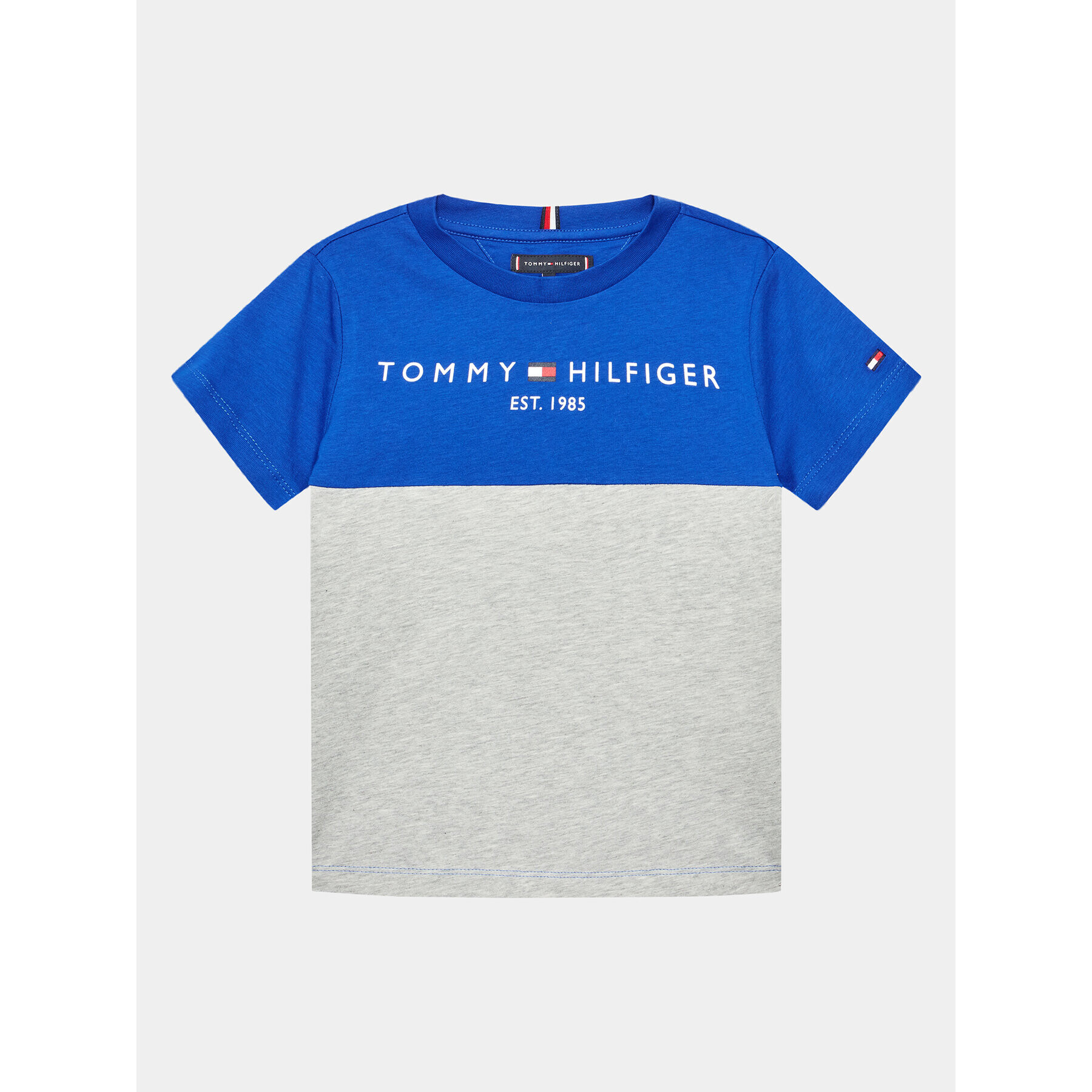 Tommy Hilfiger Sada tričko a sportovní šortky Essential KB0KB08359 M Modrá Regular Fit - Pepit.cz