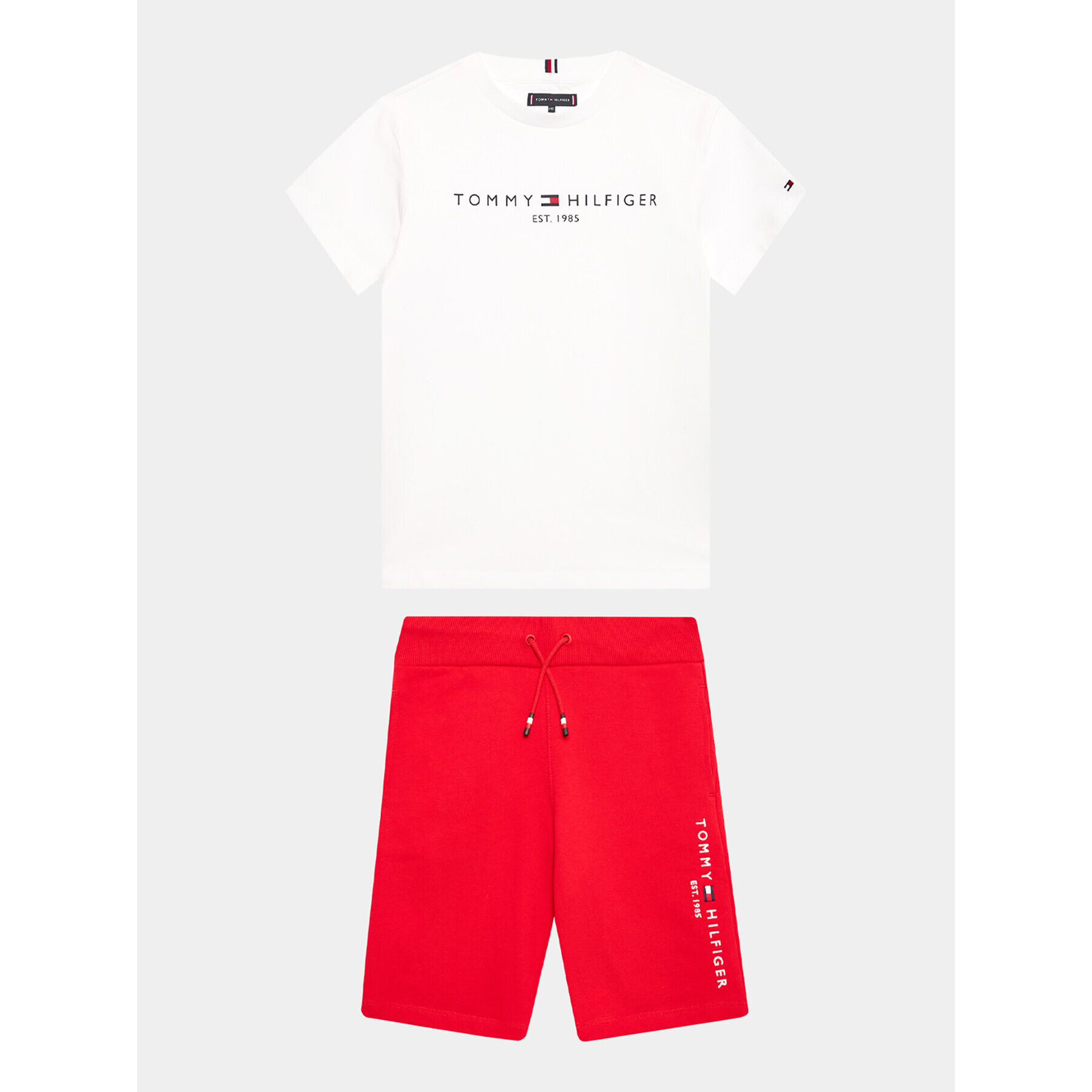 Tommy Hilfiger Sada tričko a sportovní šortky KB0KB08186 D Barevná Regular Fit - Pepit.cz