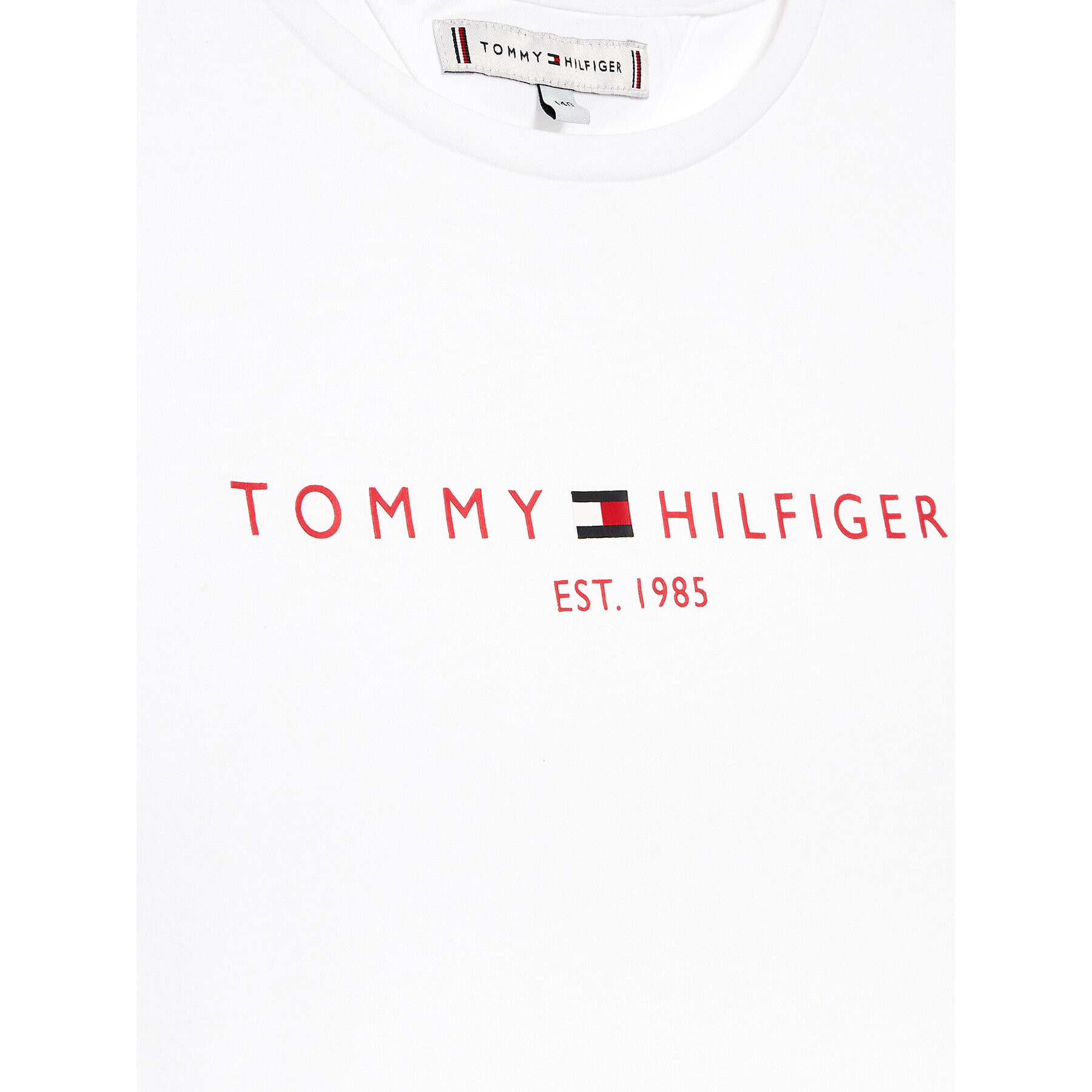 Tommy Hilfiger Sada tričko a sportovní šortky KG0KG07281 D Bílá Regular Fit - Pepit.cz