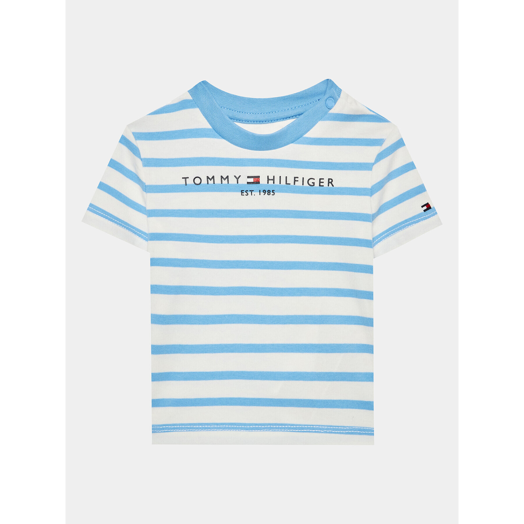 Tommy Hilfiger Sada tričko a sportovní šortky KN0KN01596 Modrá Regular Fit - Pepit.cz