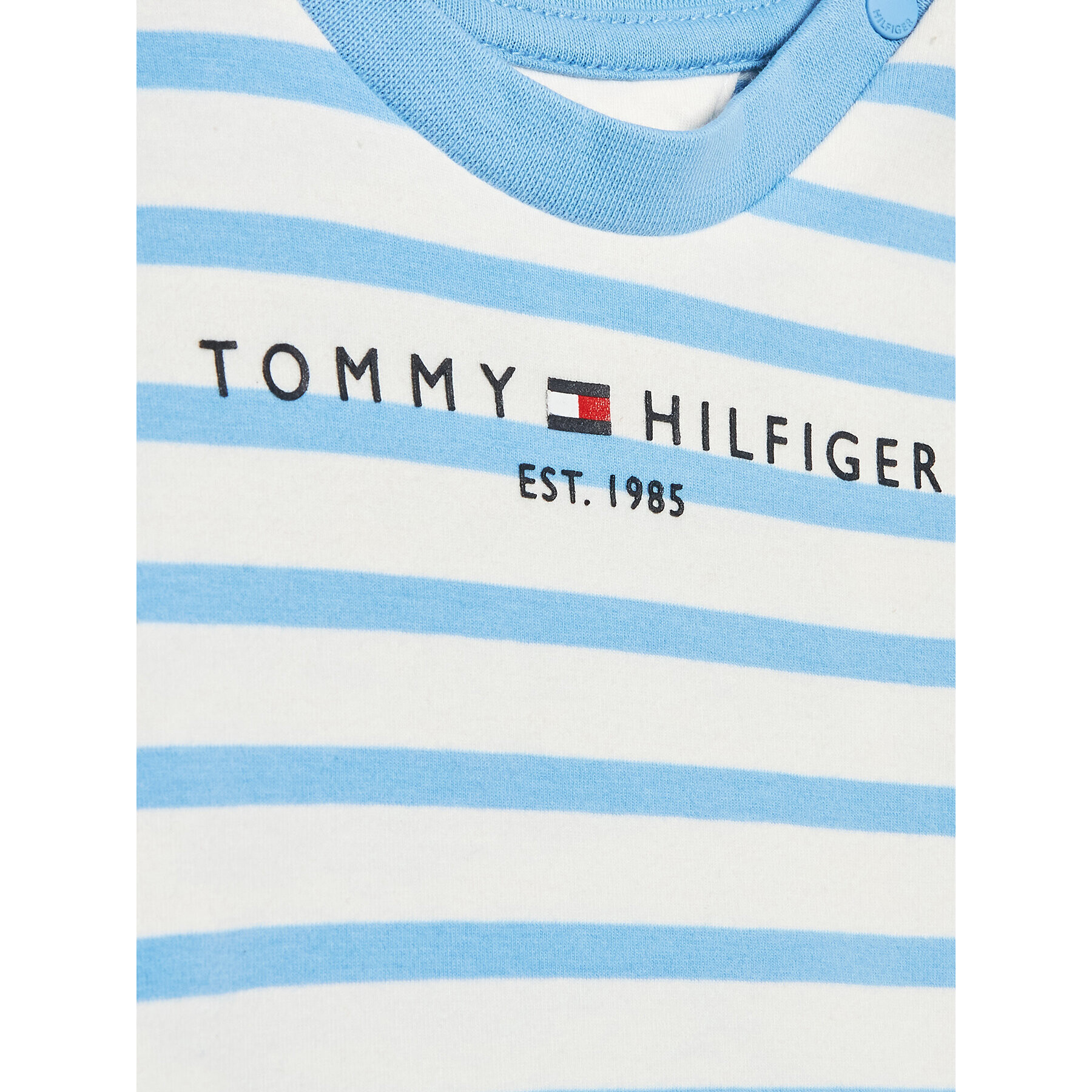 Tommy Hilfiger Sada tričko a sportovní šortky KN0KN01596 Modrá Regular Fit - Pepit.cz