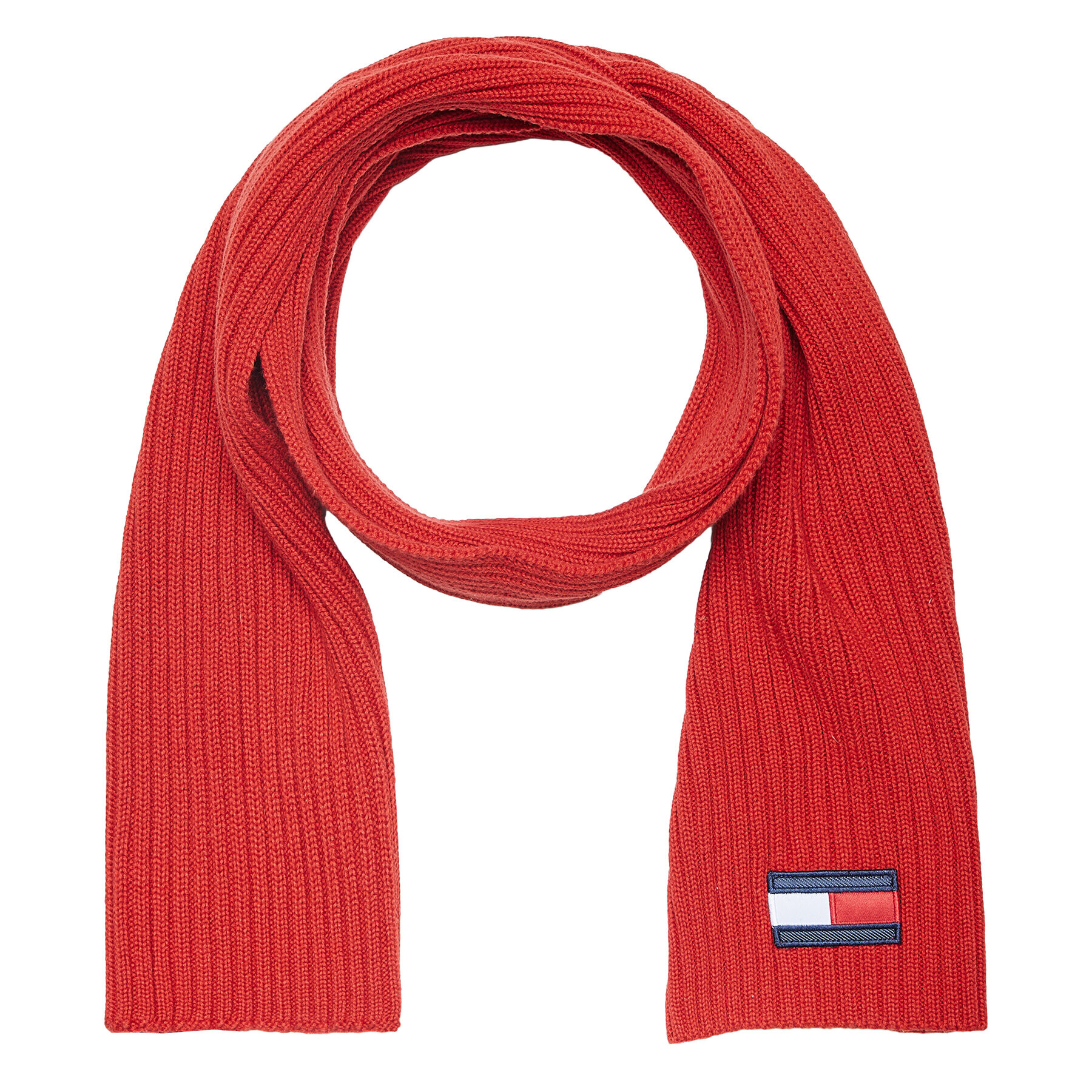 Tommy Hilfiger Šál Big Flag AU0AU01567 Červená - Pepit.cz