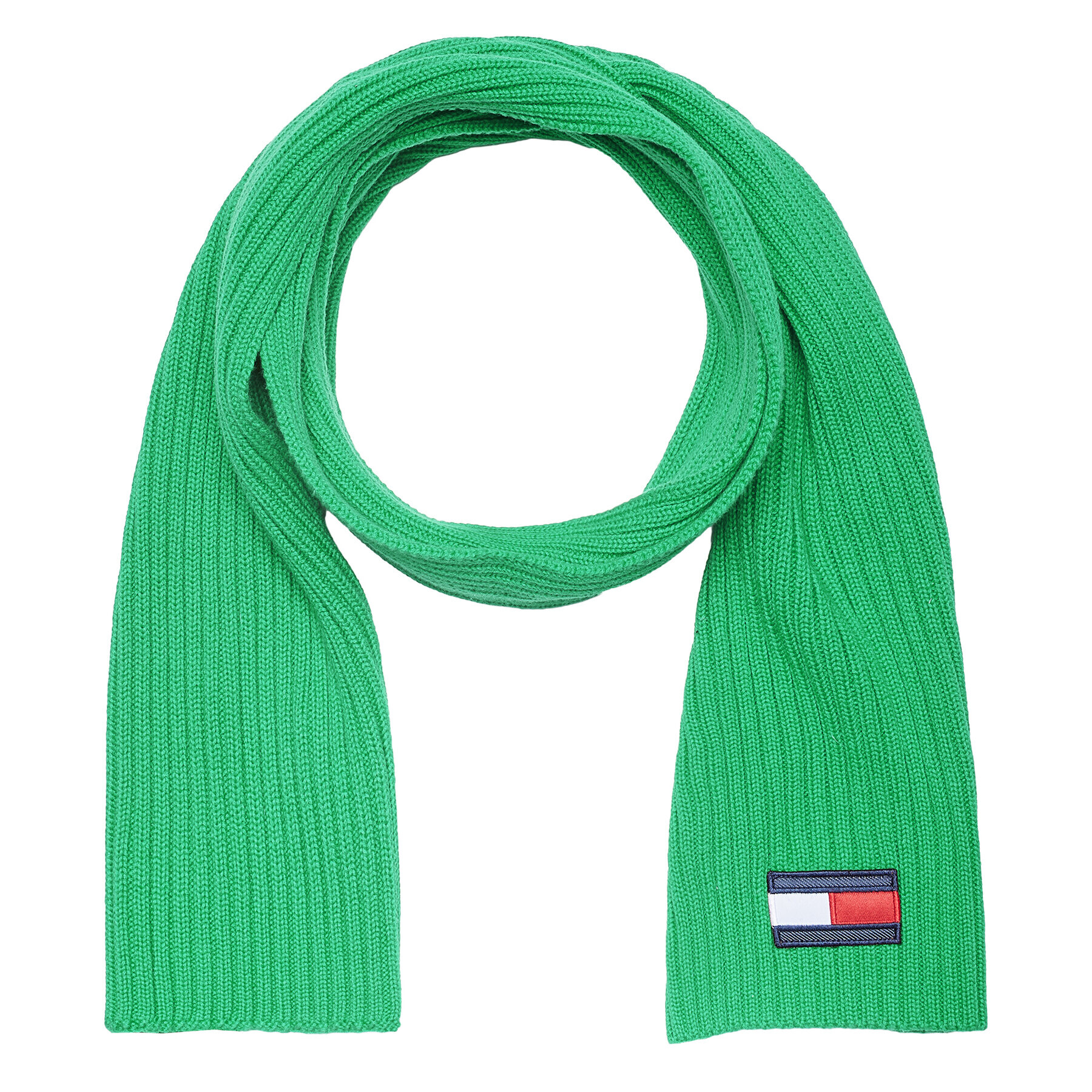 Tommy Hilfiger Šál Big Flag AU0AU01567 Zelená - Pepit.cz