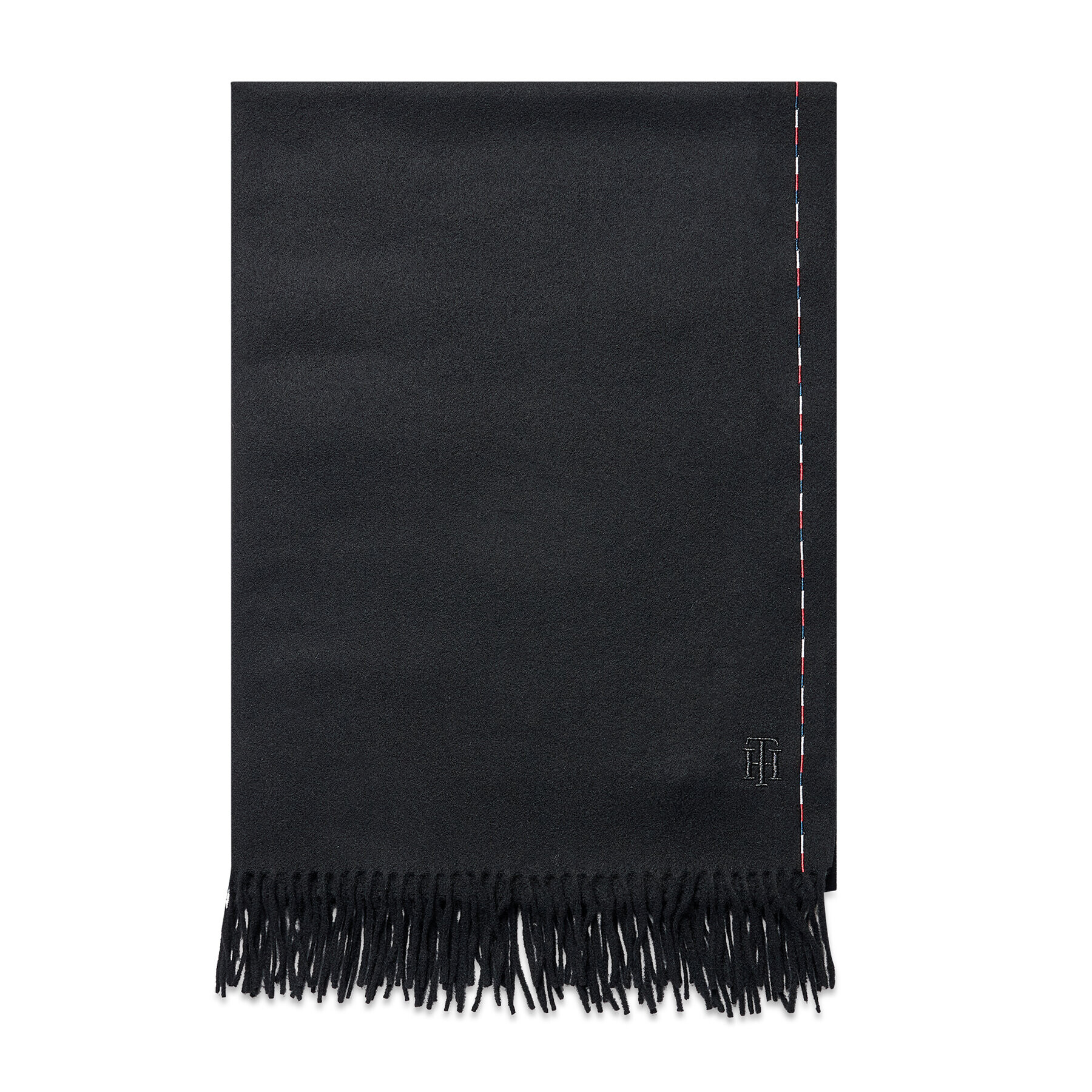 Tommy Hilfiger Šál Th Elevated Scarf AW0AW10729 Černá - Pepit.cz