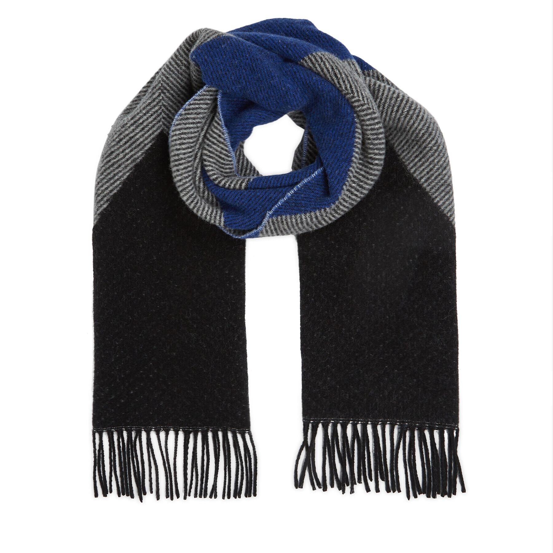 Tommy Hilfiger Šál Th Evening Fluffy Scarf AW0AW15354 Černá - Pepit.cz