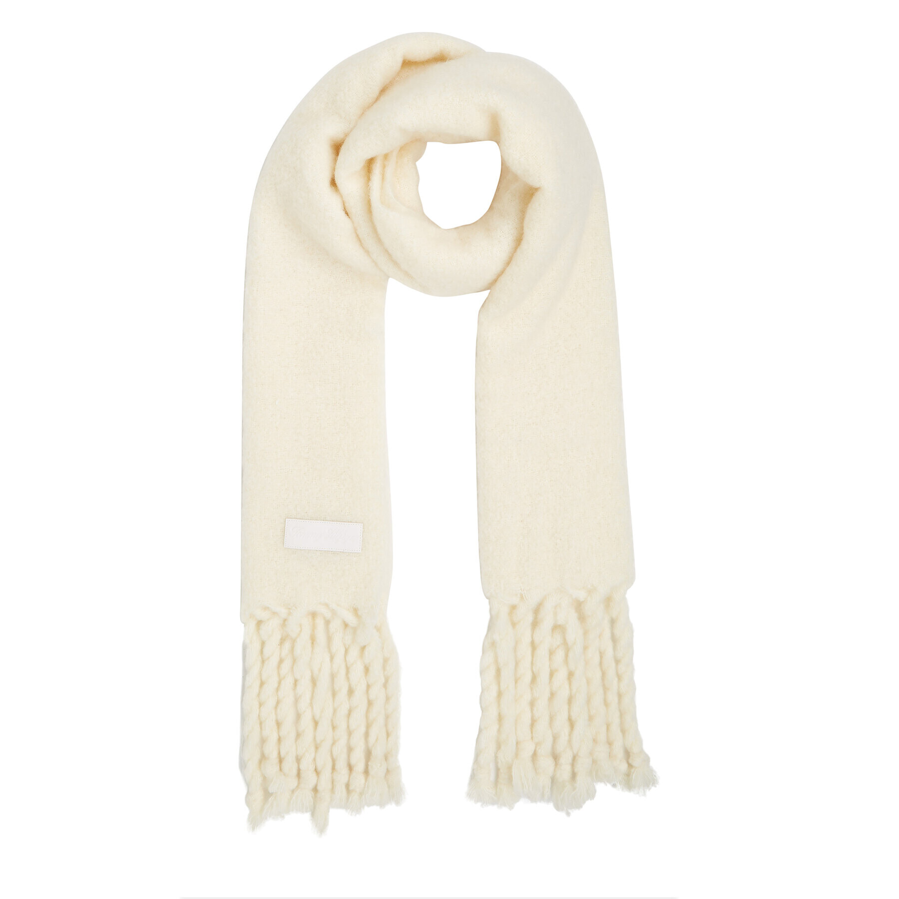 Tommy Hilfiger Šál Tommy Twist Scarf AW0AW15530 Bílá - Pepit.cz