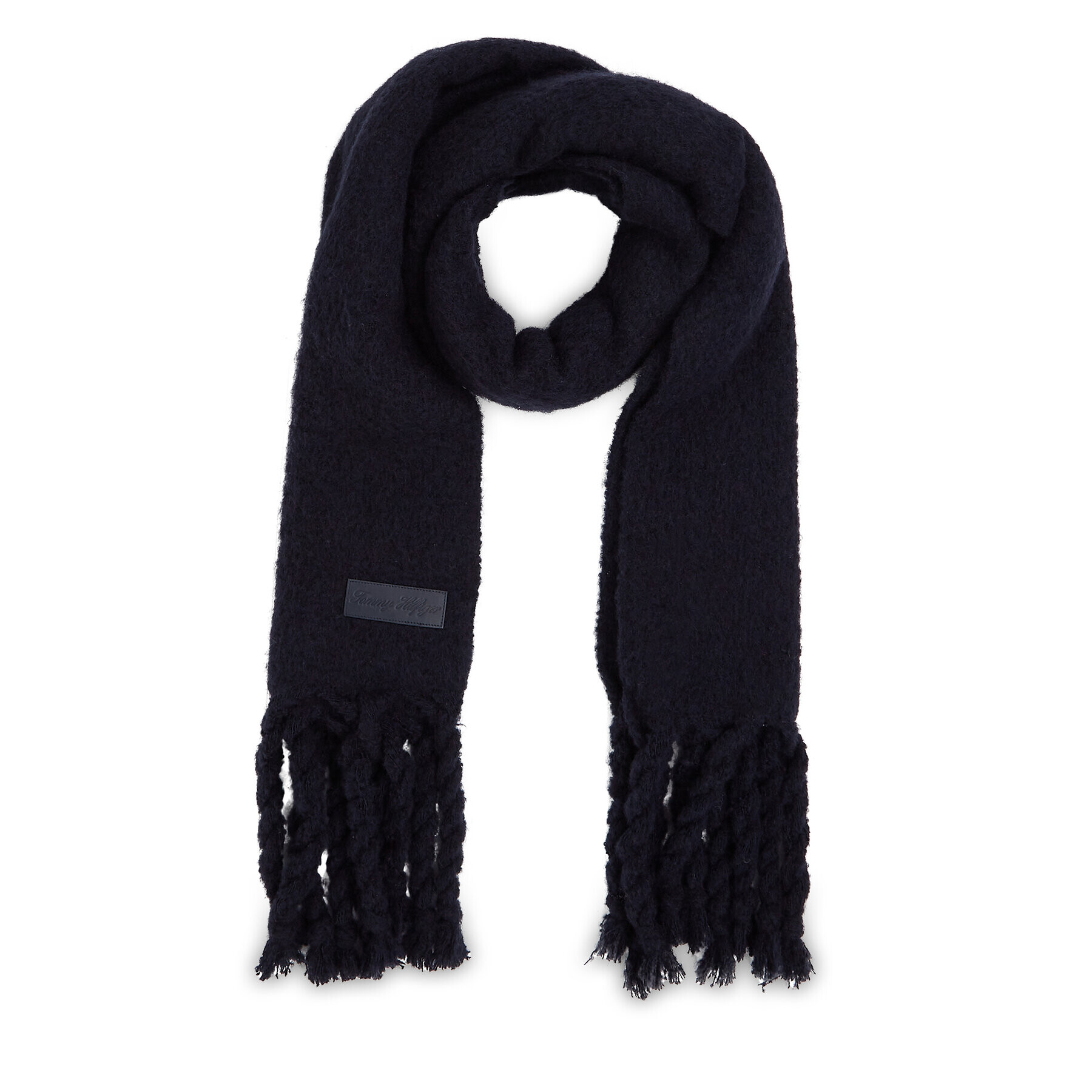 Tommy Hilfiger Šál Tommy Twist Scarf AW0AW15530 Tmavomodrá - Pepit.cz