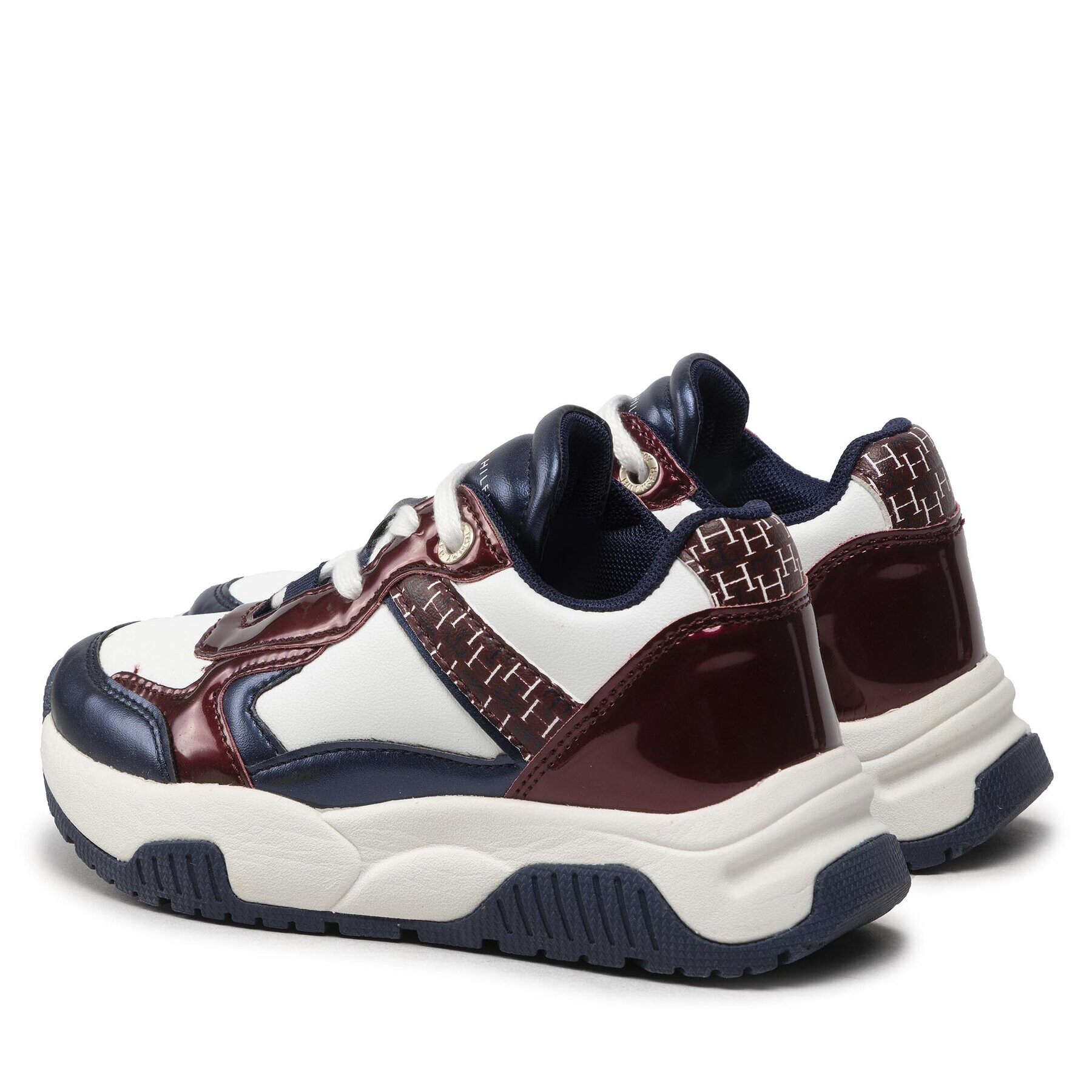 Tommy Hilfiger Sneakersy Low Cut Lace-Up Sneaker T3A9-32359-1447 M Bílá - Pepit.cz