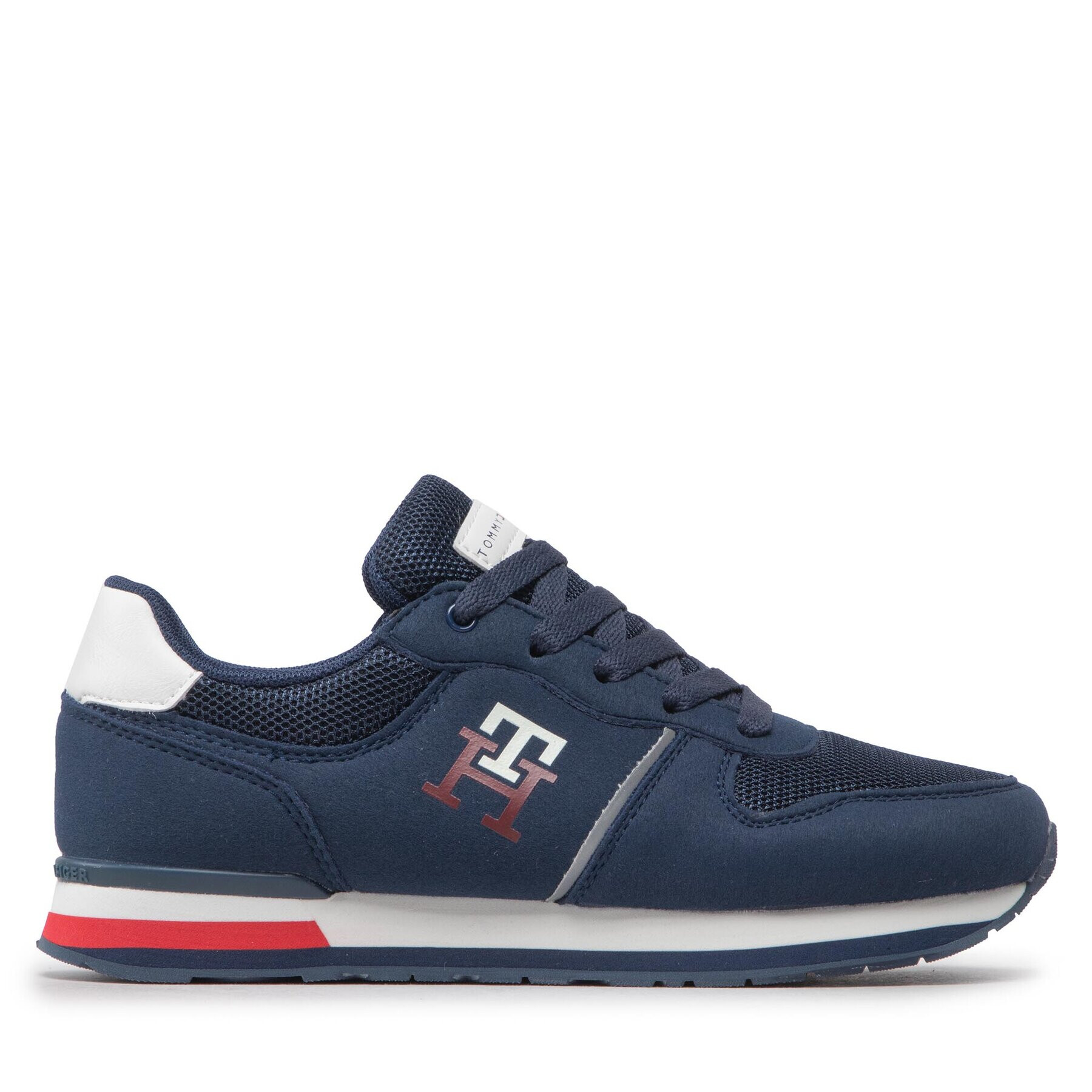 Tommy Hilfiger Sneakersy Low Cut Lace-Up Sneaker T3B9-32492-1450 S Tmavomodrá - Pepit.cz